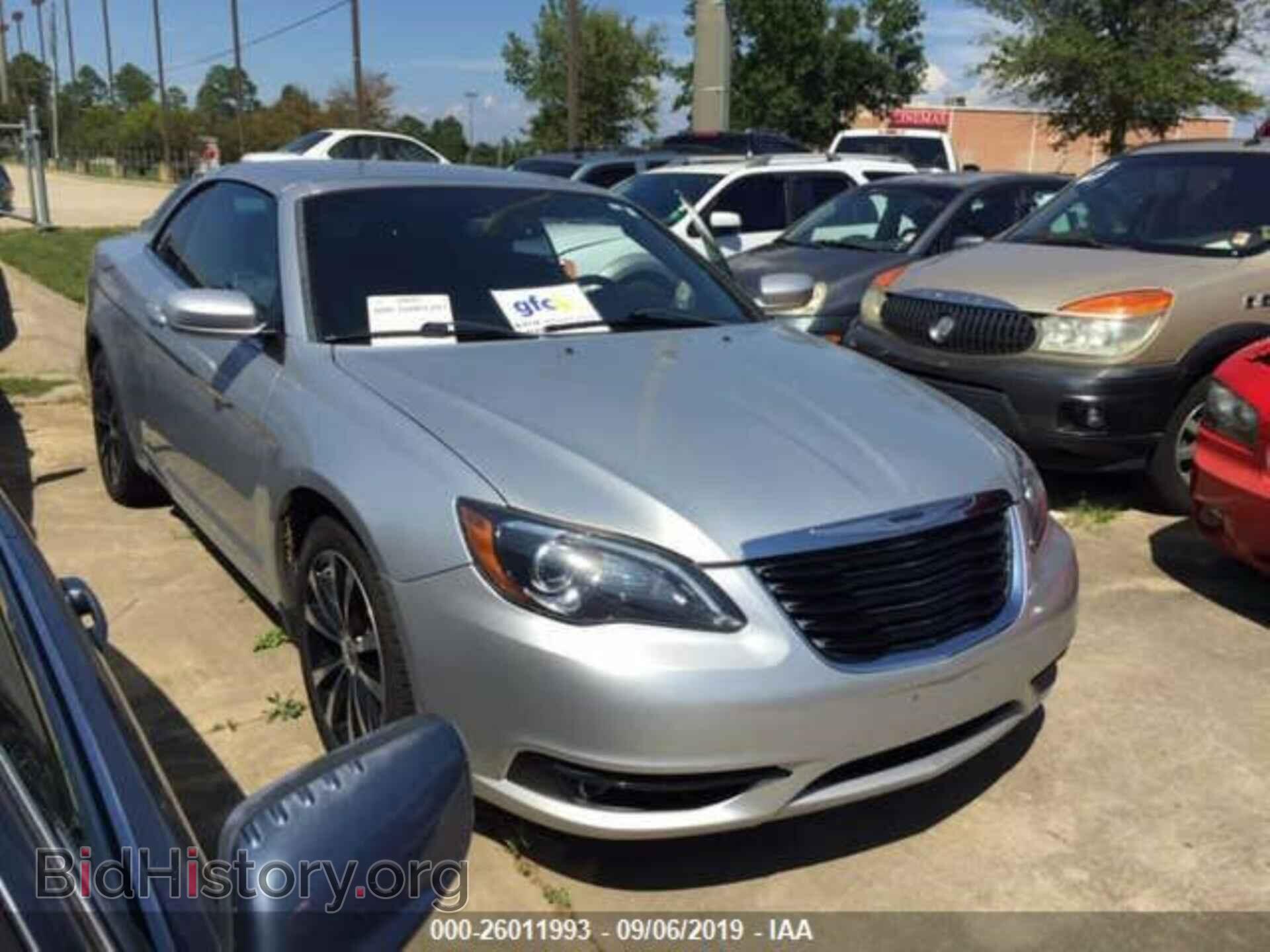 Фотография 1C3BCBGG1CN224291 - CHRYSLER 200 2012