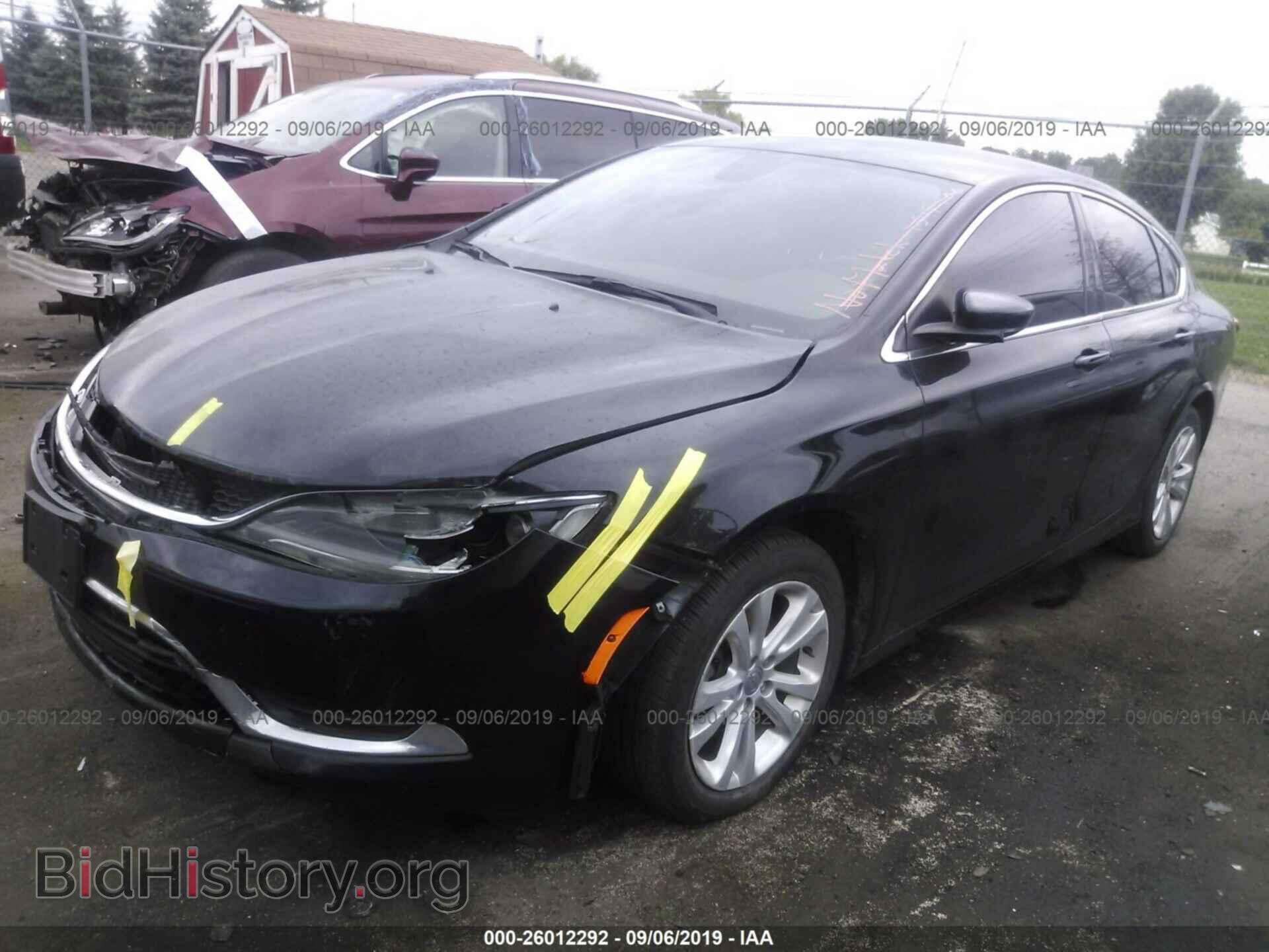 2015 CHRYSLER 200 - VIN: 1C3CCCAB6FN662364 - Photo 2