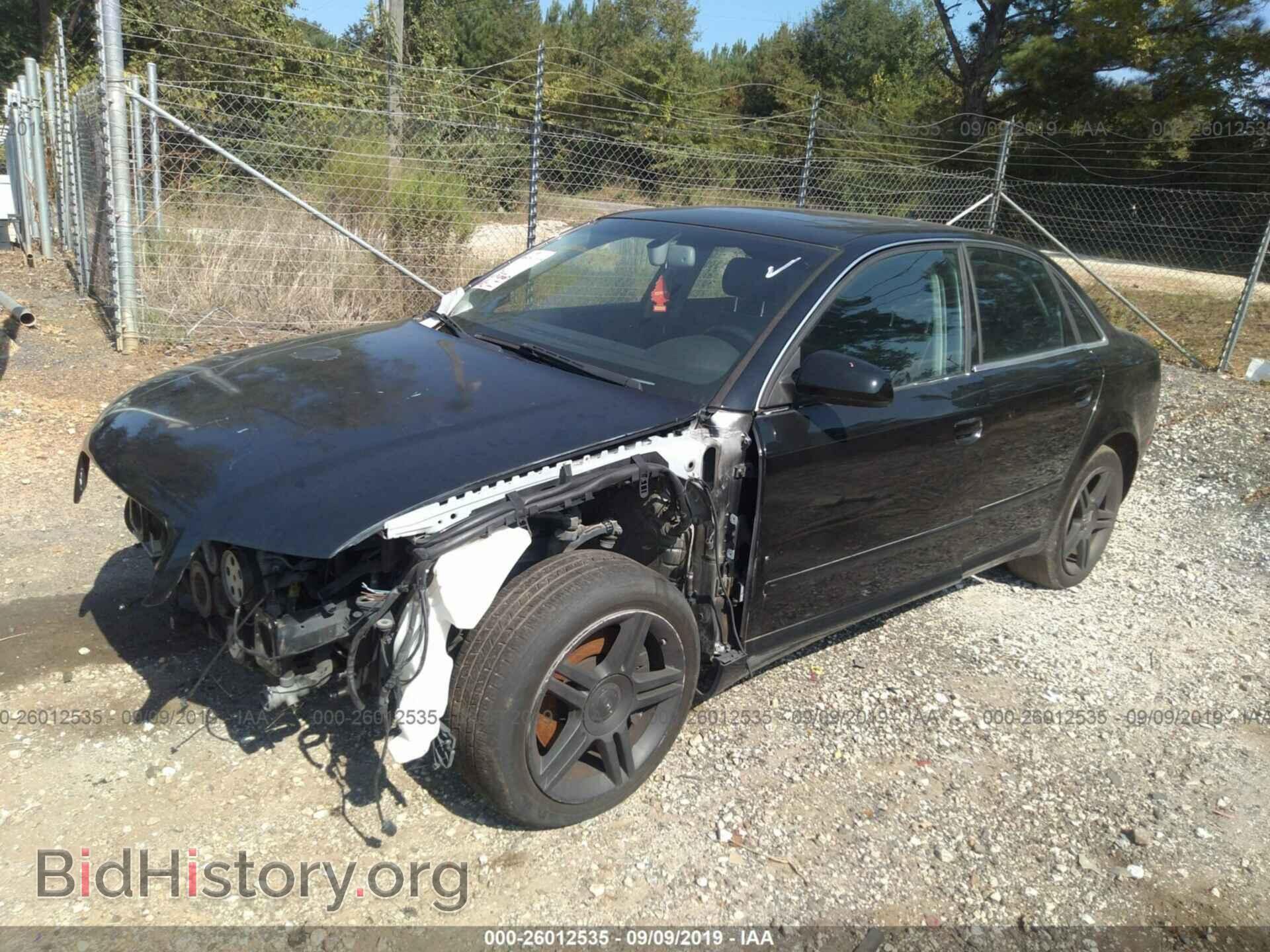 2008 AUDI A4 - VIN: WAUDF78EX8A017397 - Фото 2