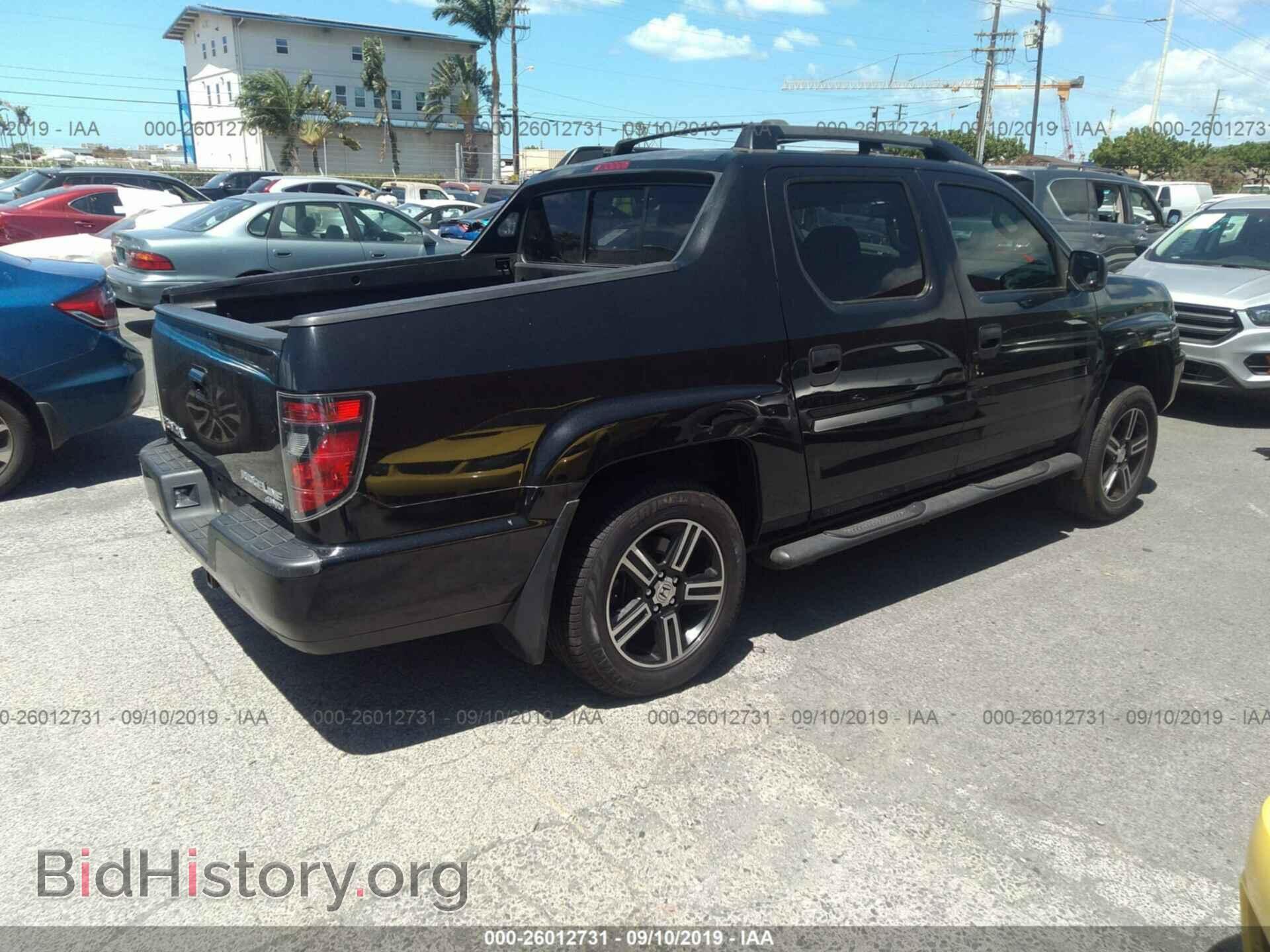2013 HONDA RIDGELINE - VIN: 5FPYK1F72DB007960 - Фото 4