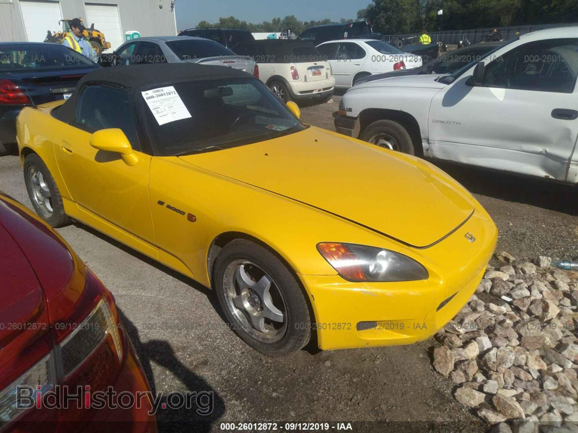 Фотография JHMAP114X1T005731 - HONDA S2000 2001