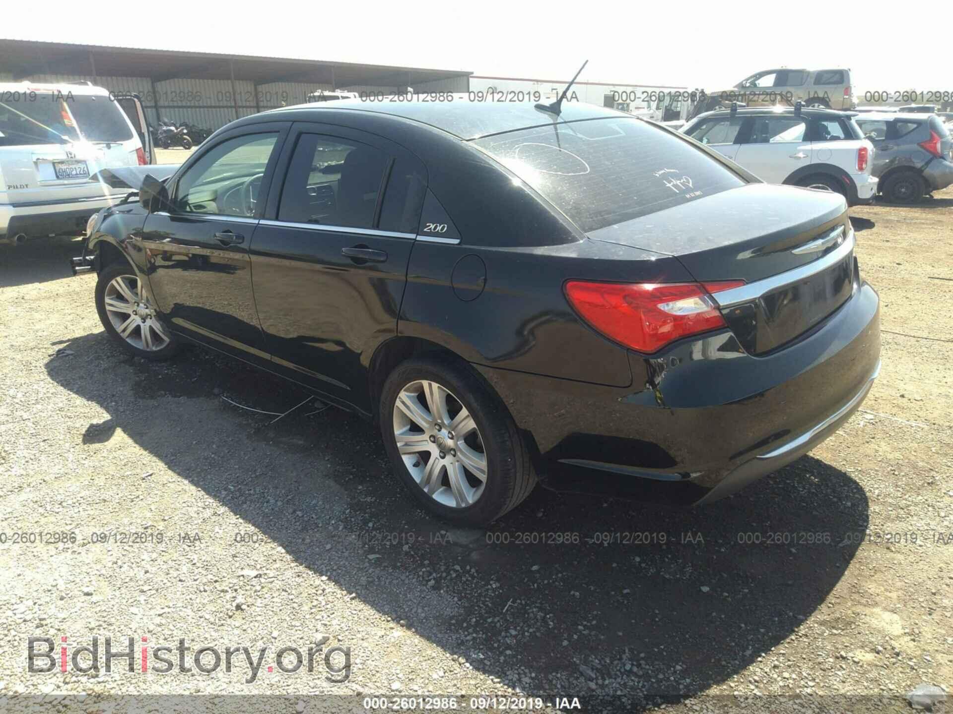 2013 CHRYSLER 200 - VIN: 1C3CCBAB6DN762729 - Фото 3