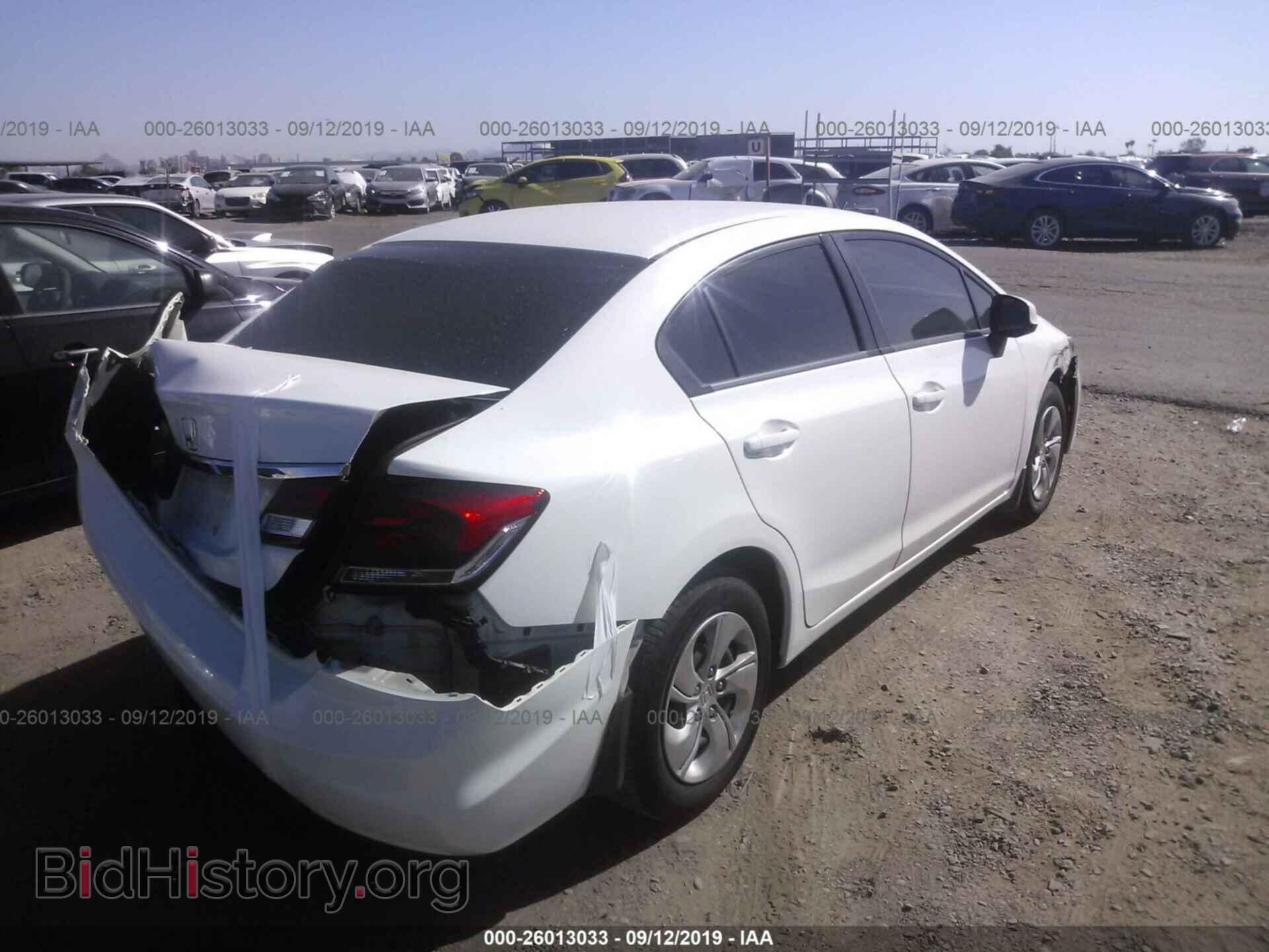 2013 HONDA CIVIC - VIN: 2HGFB2F51DH563595 - Photo 4