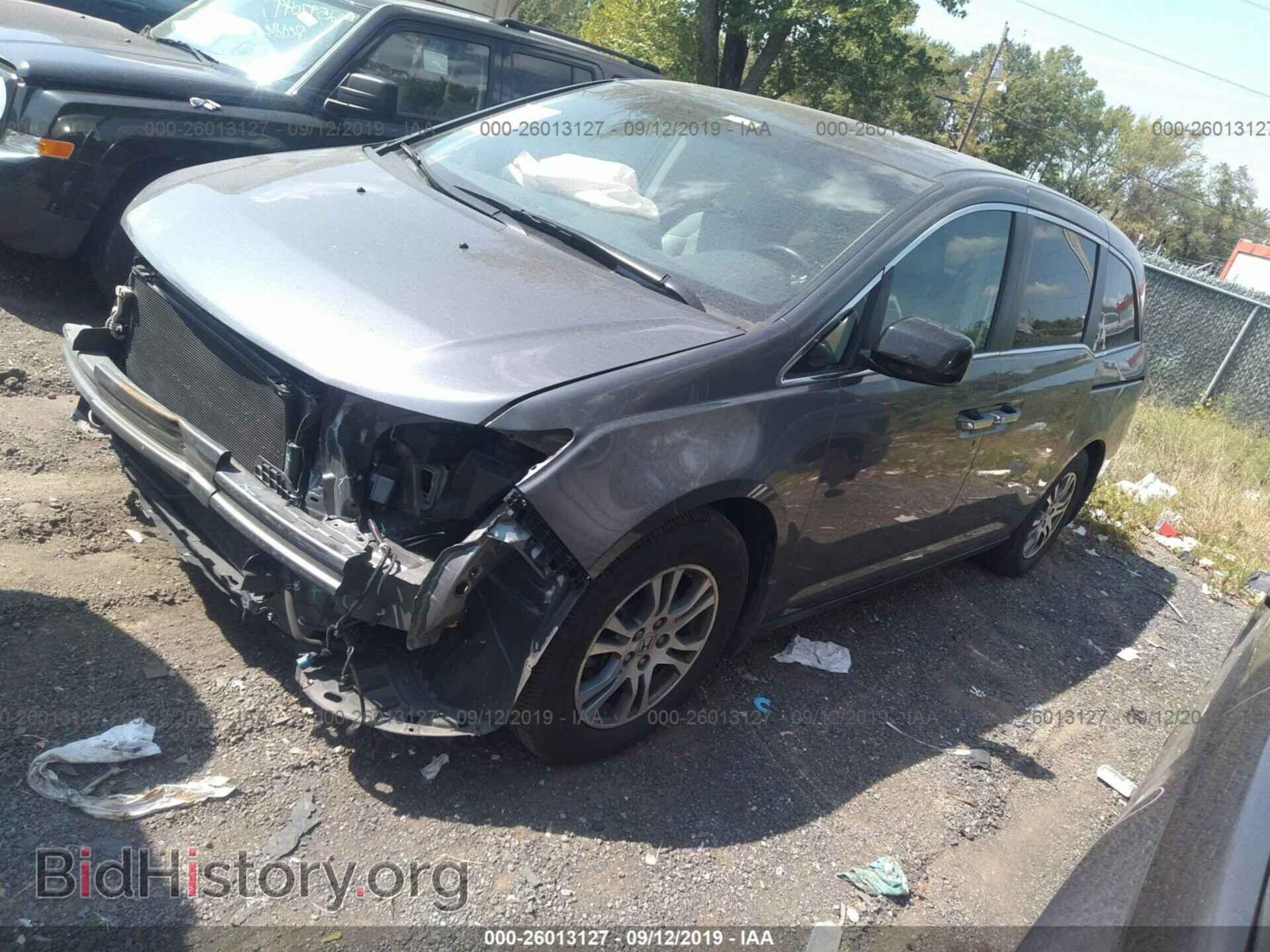 2011 HONDA ODYSSEY - VIN: 5FNRL5H63BB092679 - Фото 2