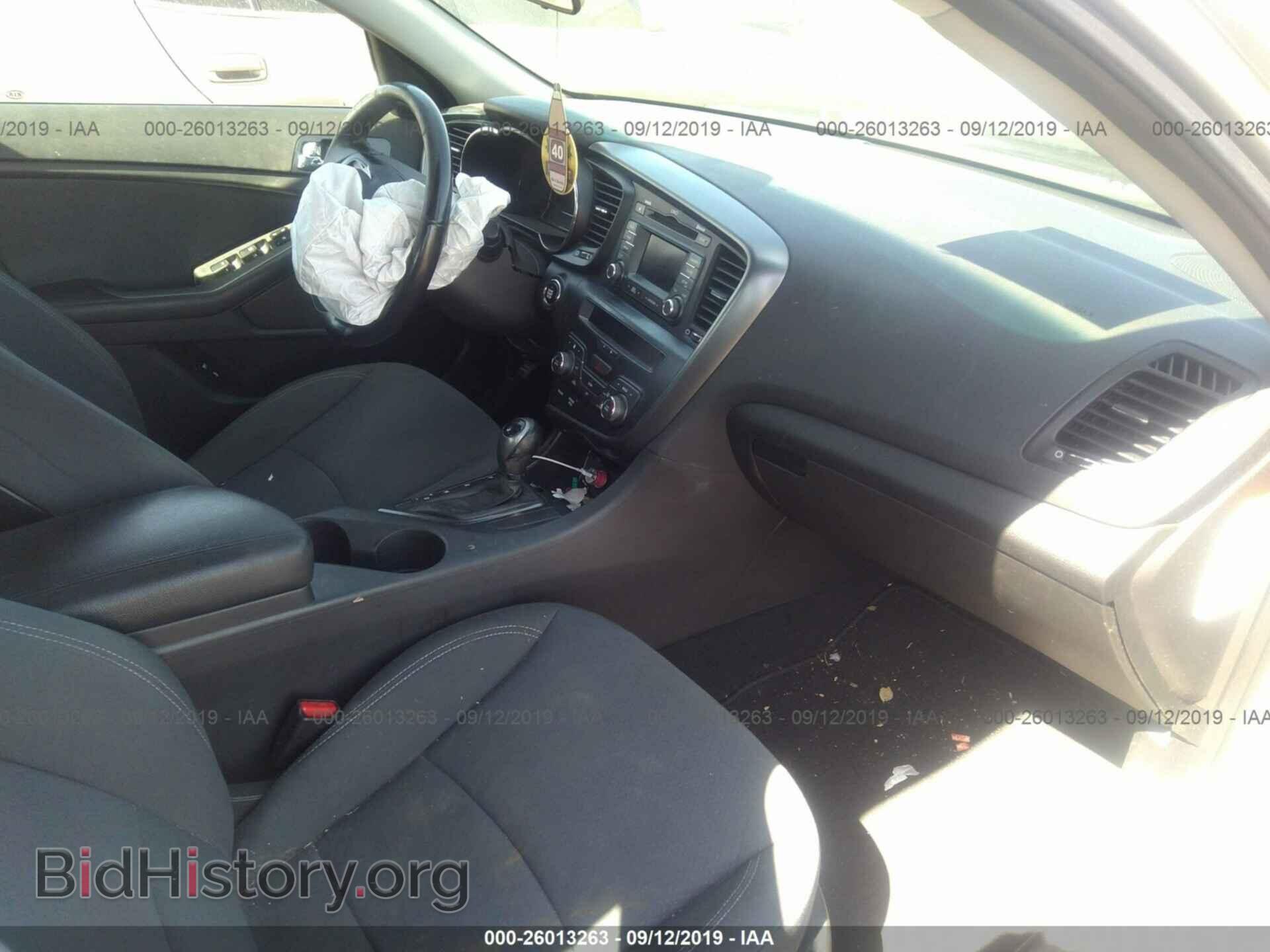 2013 KIA OPTIMA - VIN: KNAGM4AD8D5041803 - Фото 5