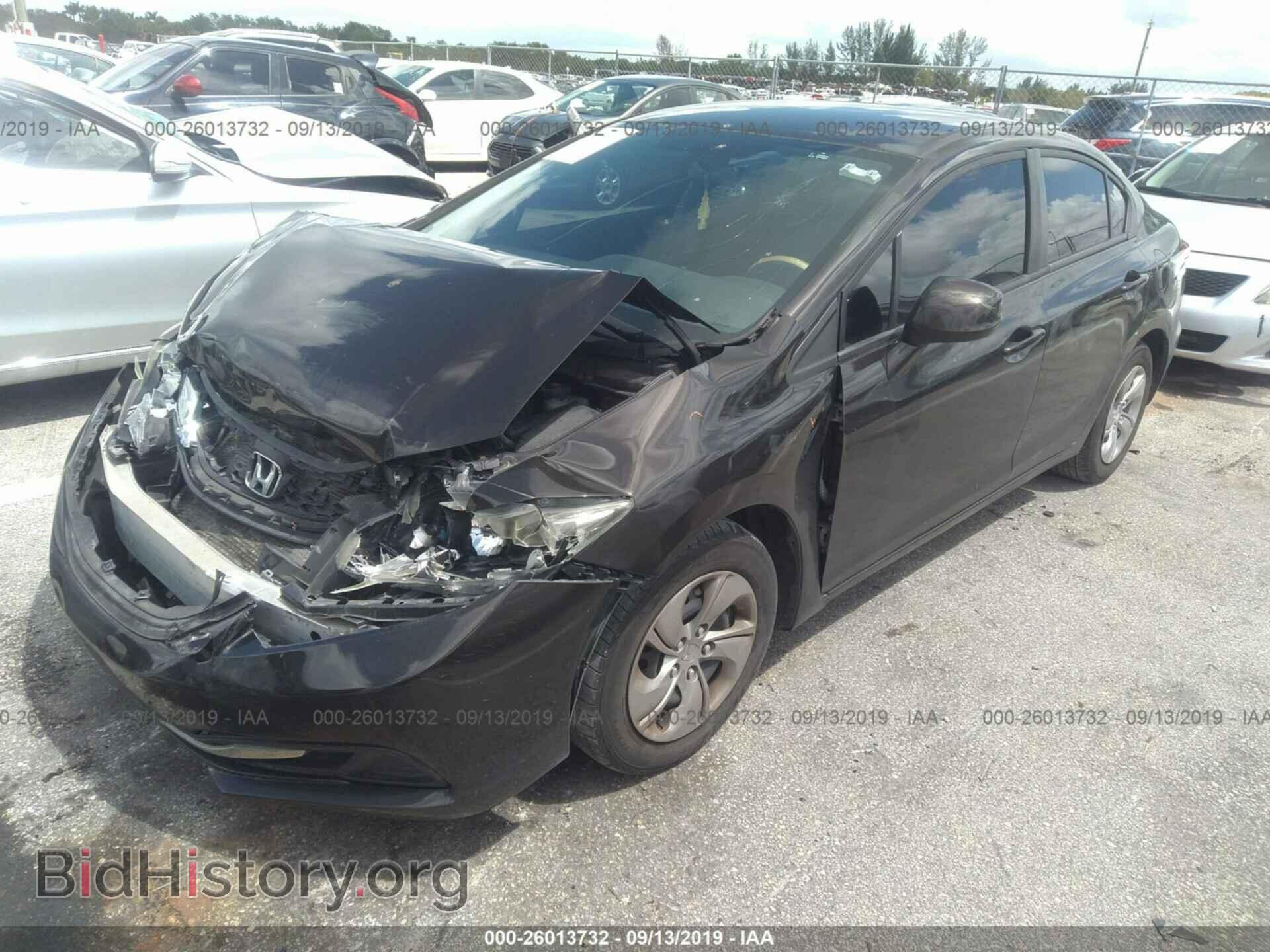 2013 HONDA CIVIC - VIN: 19XFB2F52DE020539 - Photo 2