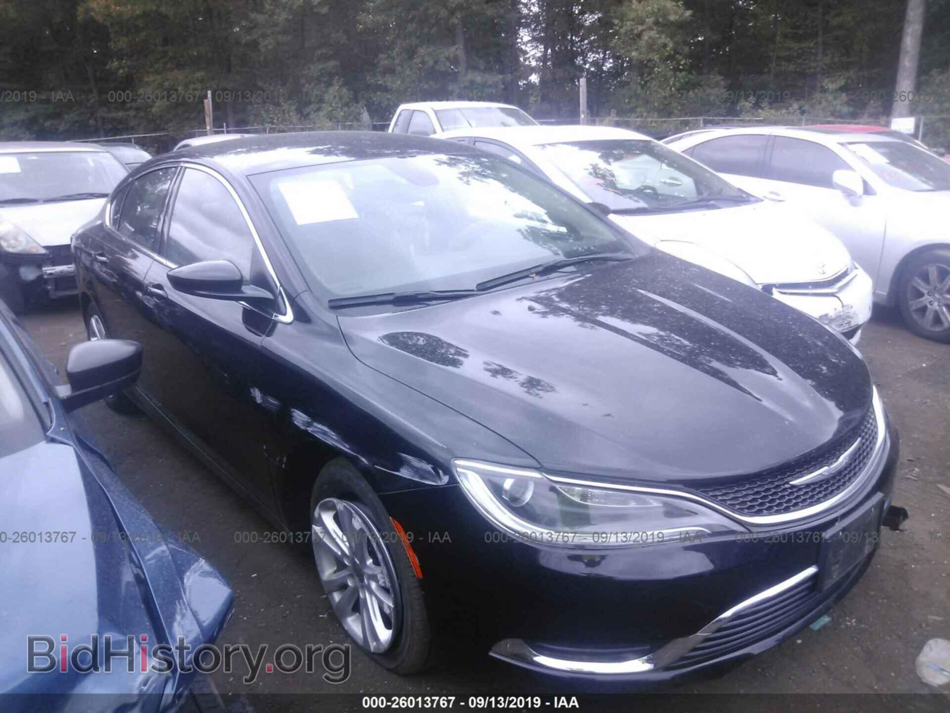 Photo 1C3CCCAB2GN180217 - CHRYSLER 200 2016