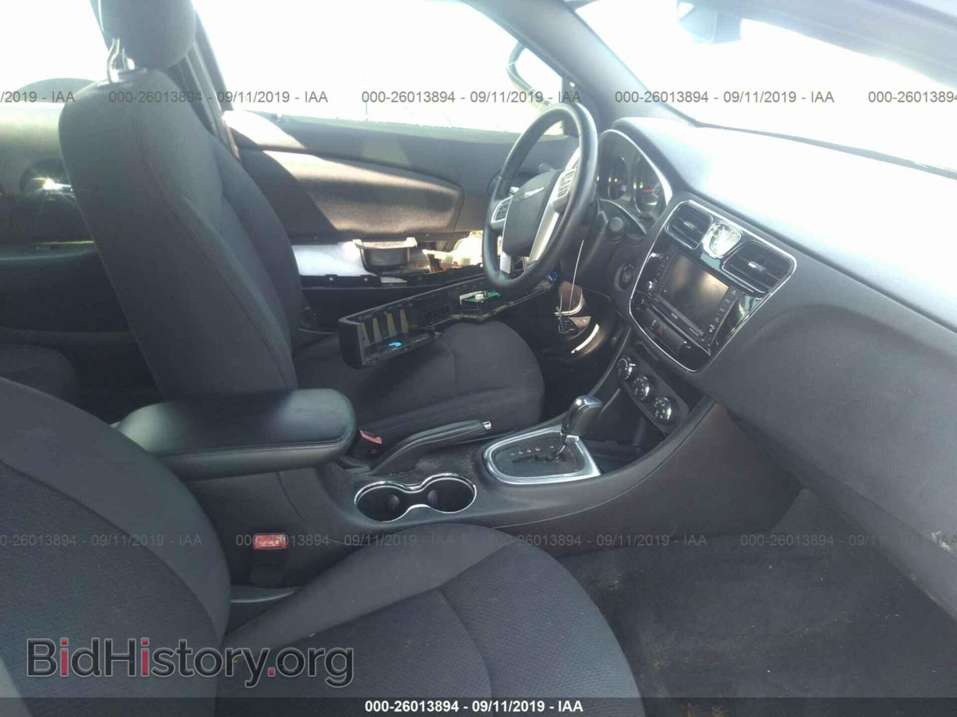 2013 CHRYSLER 200 - VIN: 1C3CCBBB8DN657074 - Фото 5
