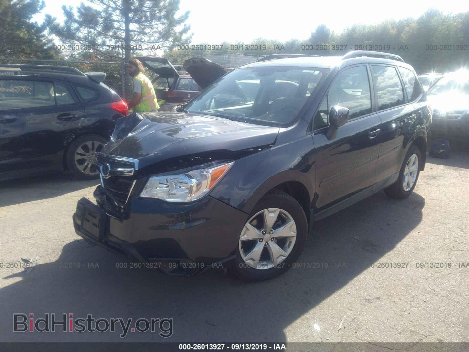 2016 SUBARU FORESTER - VIN: JF2SJAGC3GH437113 - Фото 2