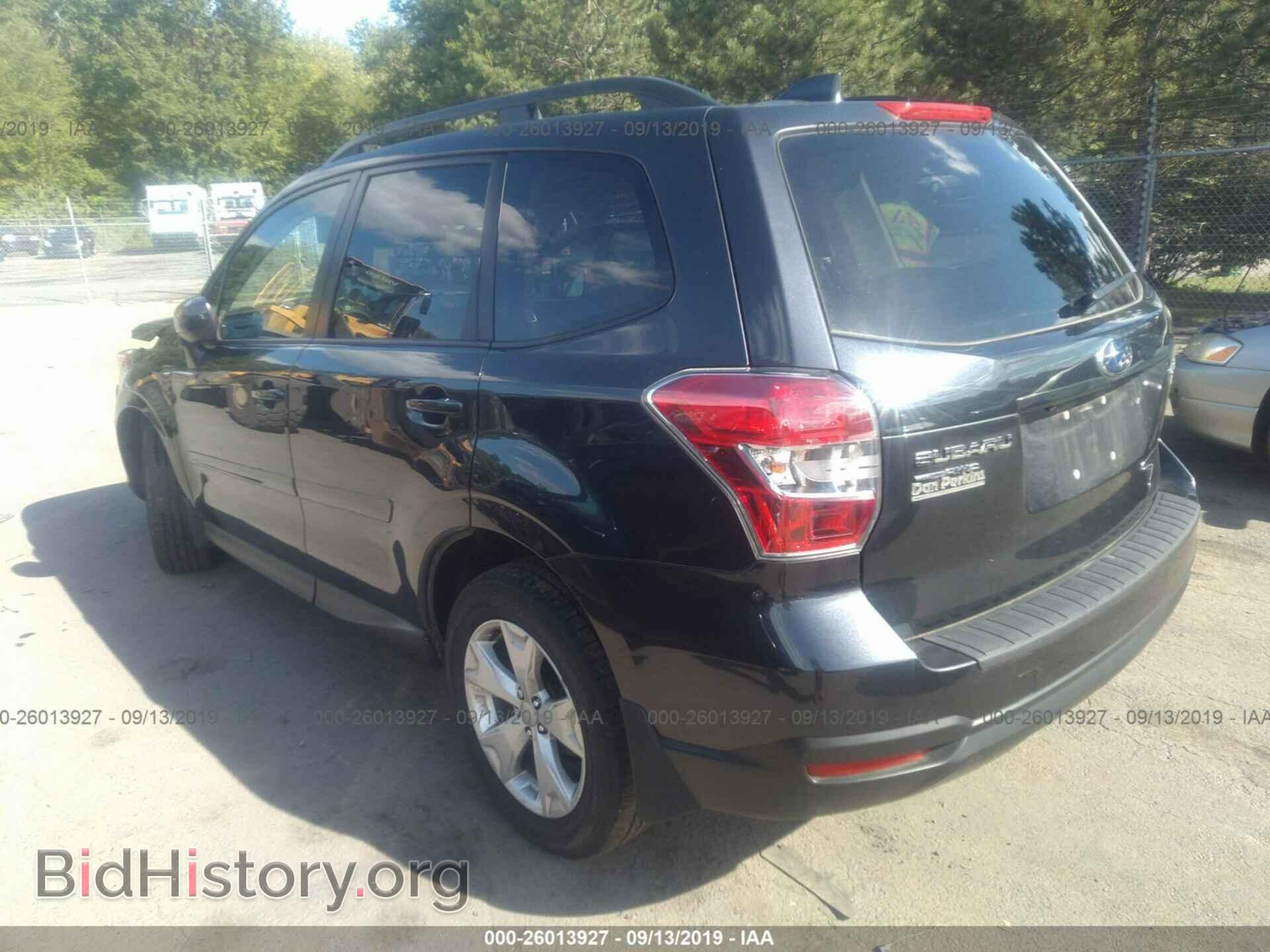2016 SUBARU FORESTER - VIN: JF2SJAGC3GH437113 - Фото 3