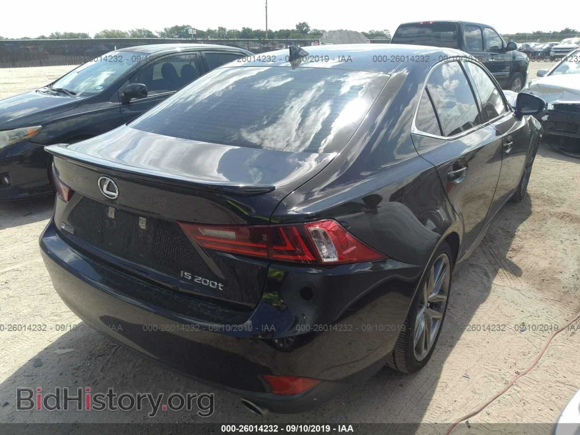 2016 LEXUS IS - VIN: JTHBA1D27G5004551 - Фото 4
