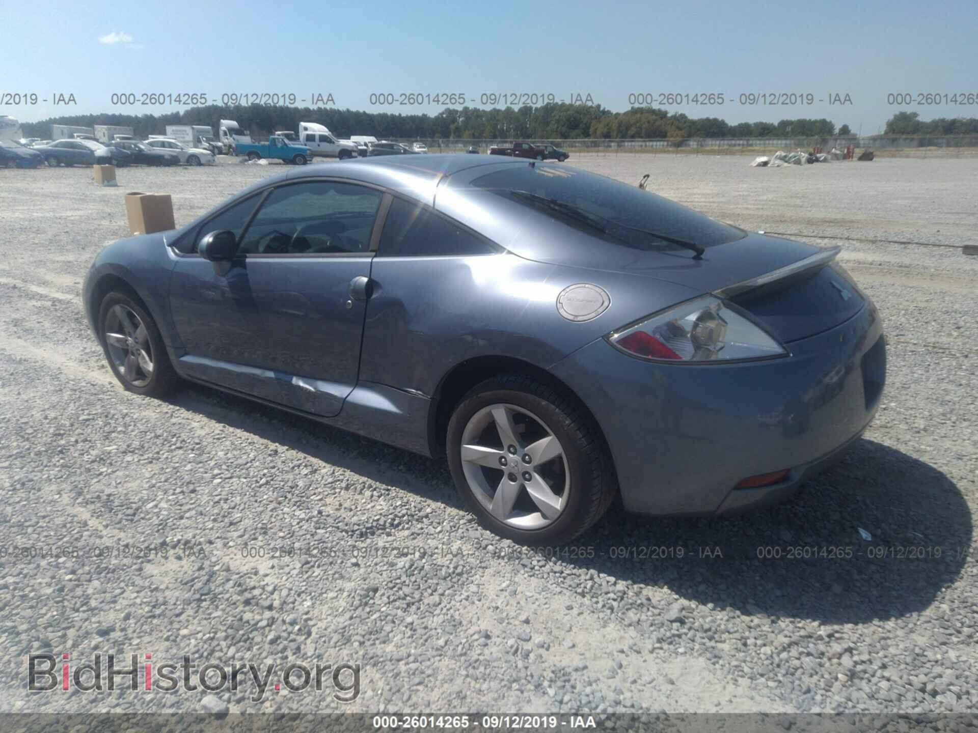 2007 MITSUBISHI ECLIPSE - VIN: 4A3AK24F27E024836 - Фото 3