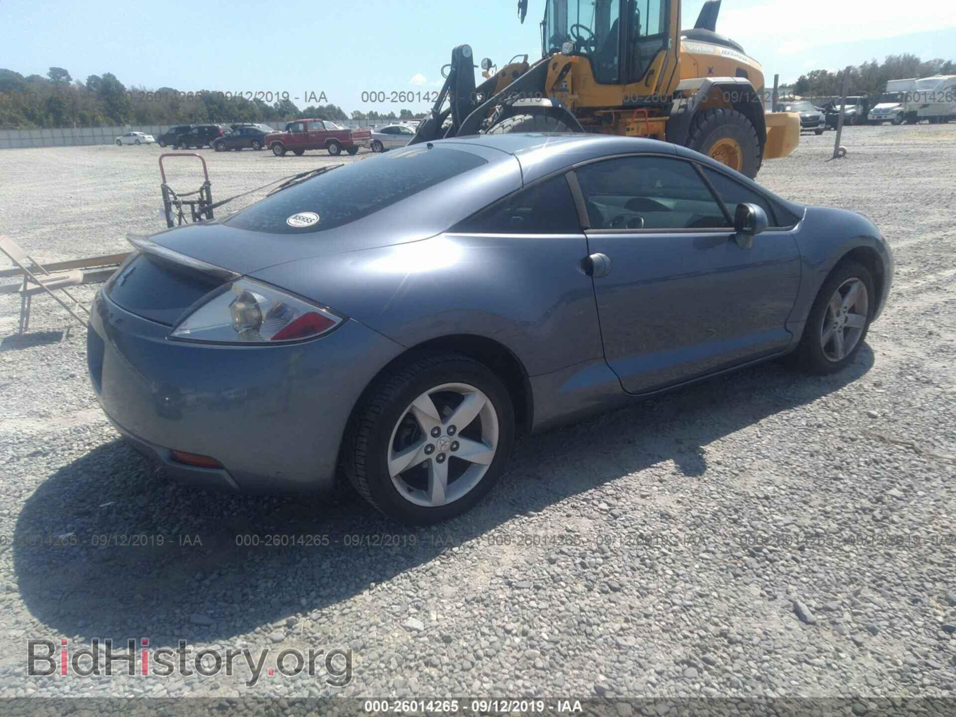 2007 MITSUBISHI ECLIPSE - VIN: 4A3AK24F27E024836 - Фото 4