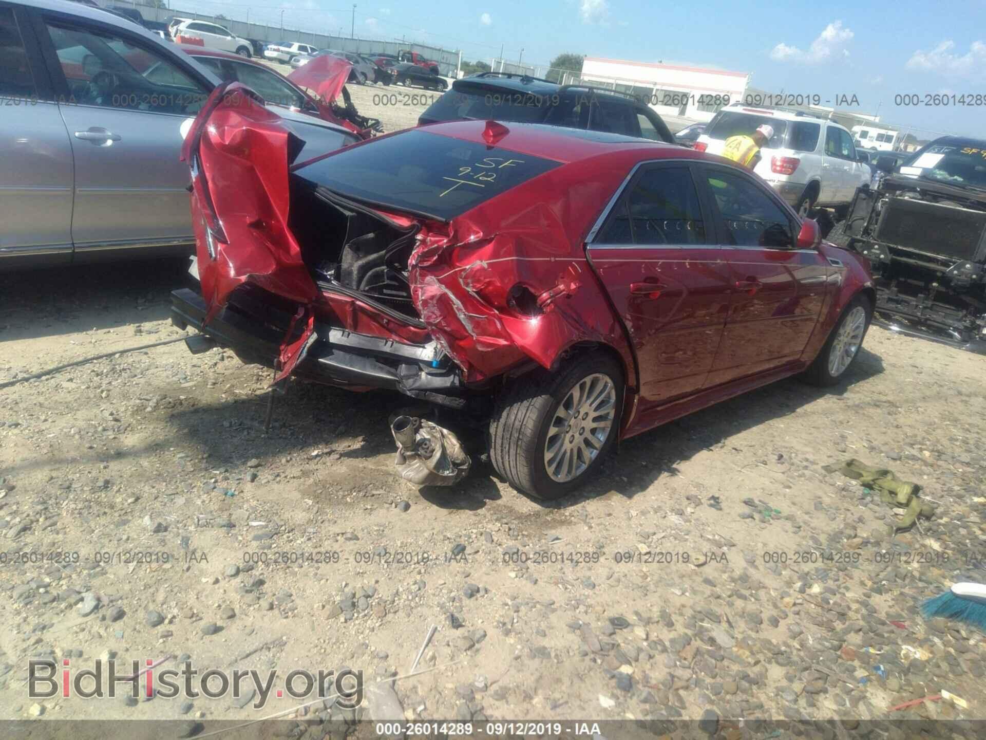 2011 CADILLAC CTS - VIN: 1G6DP5ED9B0137434 - Фото 4