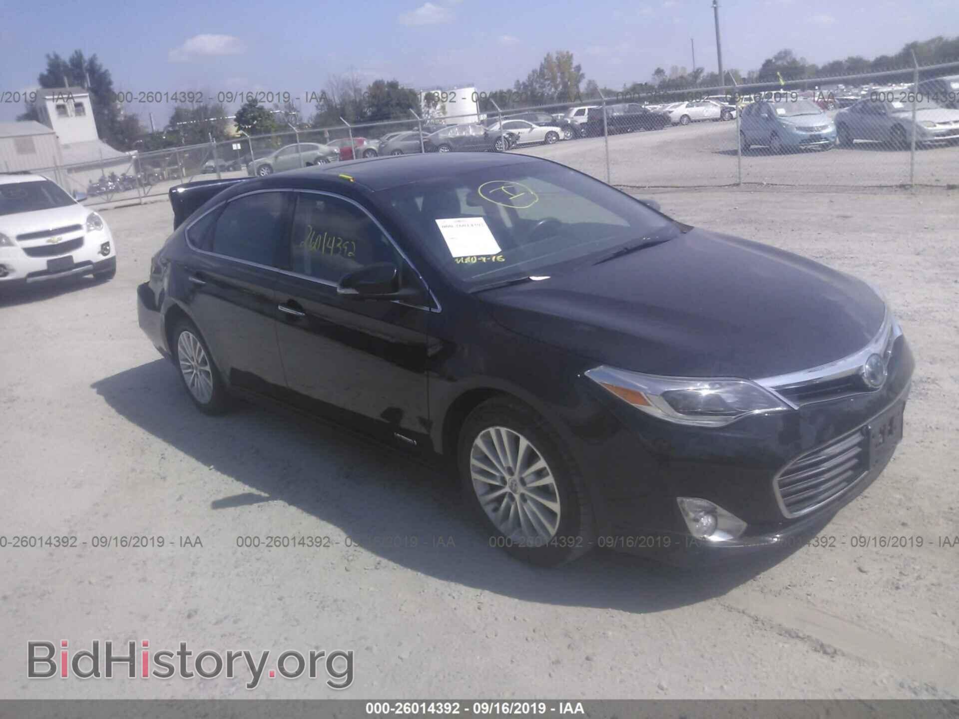 Photo 4T1BD1EBXDU018433 - TOYOTA AVALON 2013