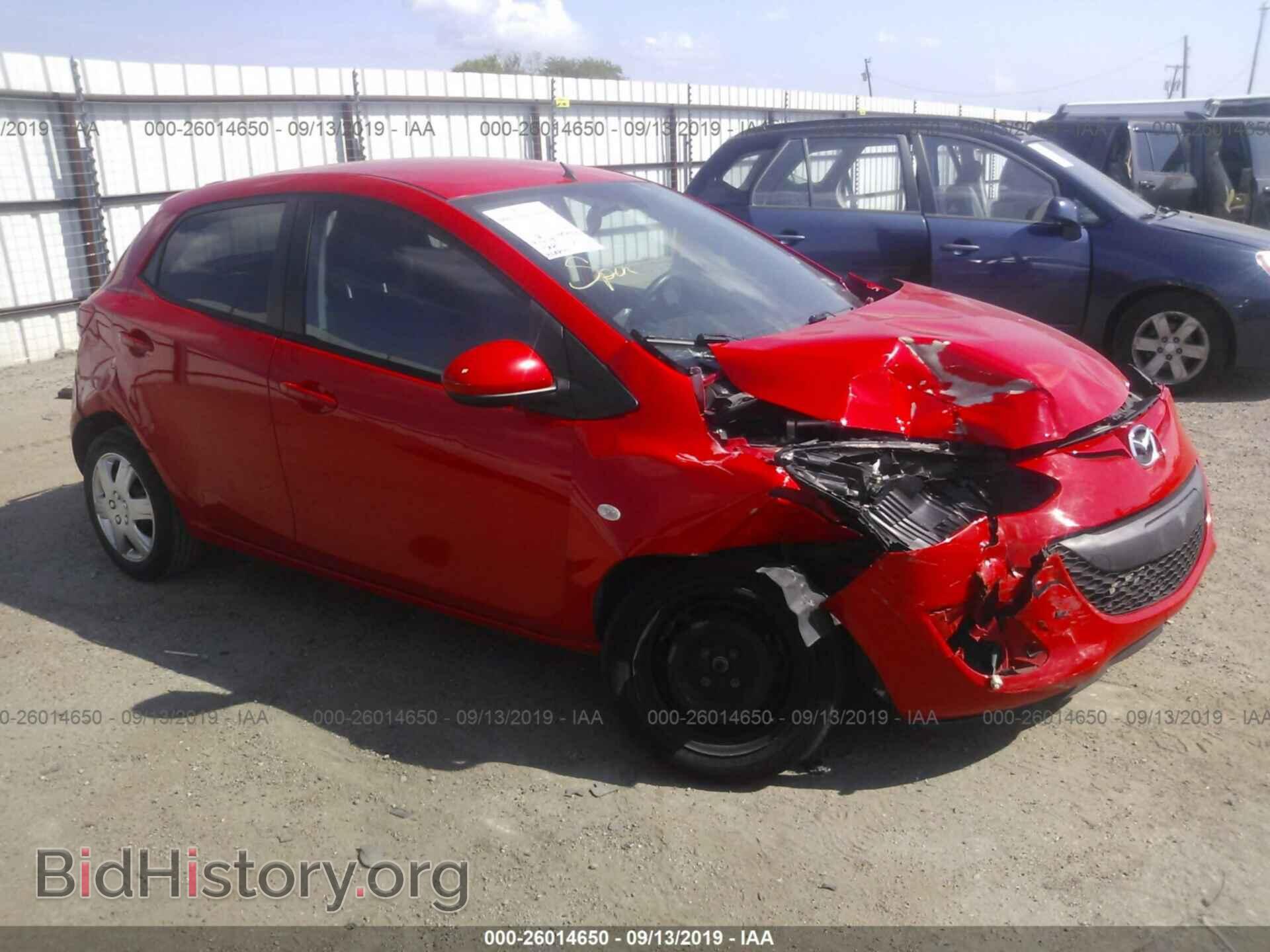 Photo JM1DE1KY0D0165368 - MAZDA MAZDA2 2013