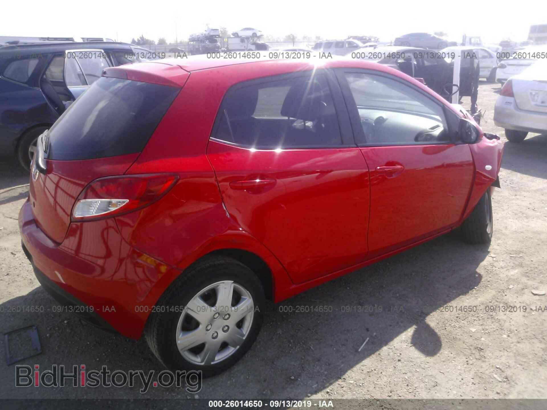 2013 MAZDA MAZDA2 - VIN: JM1DE1KY0D0165368 - Фото 4