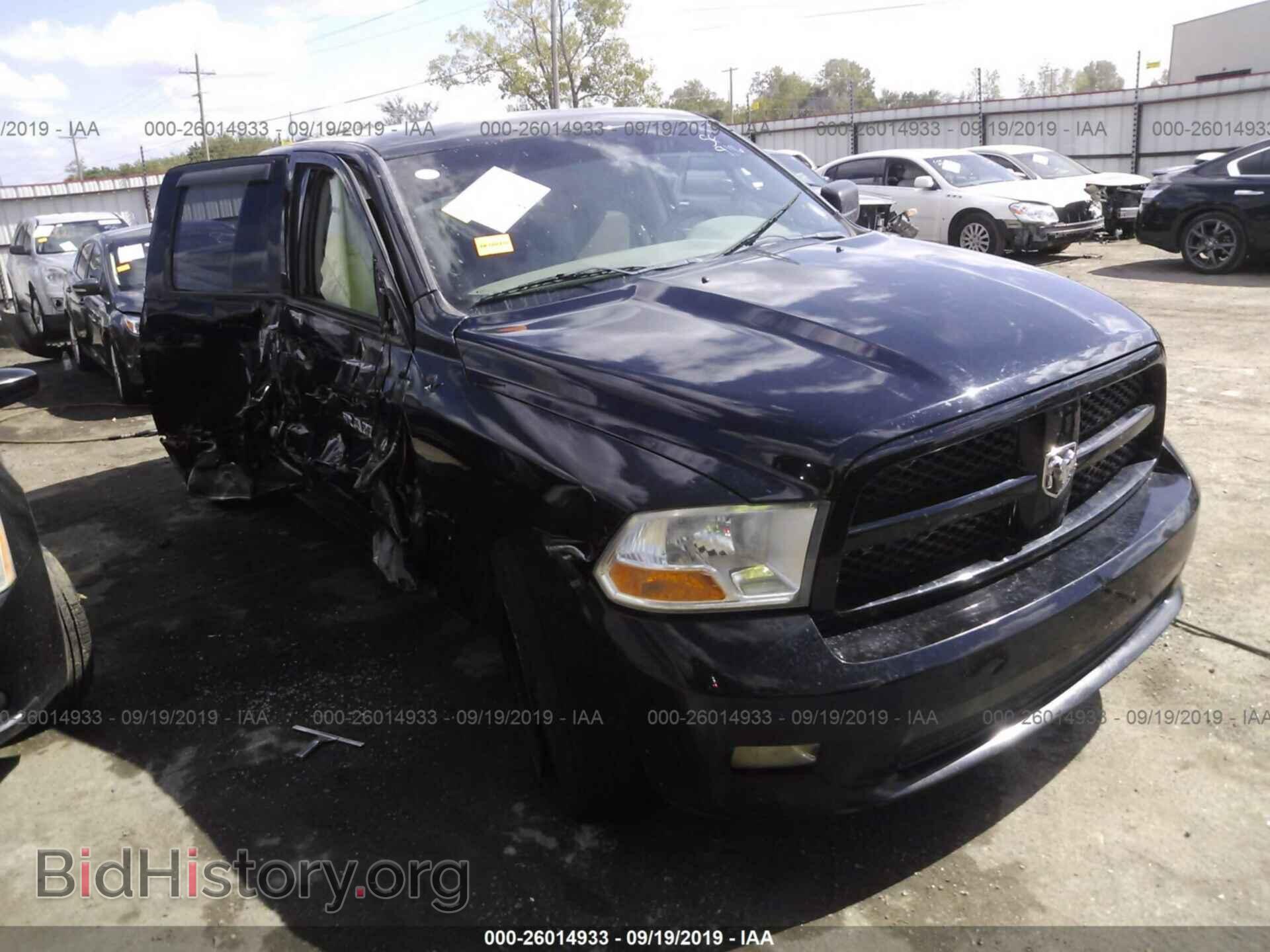 Фотография 1C6RD6FTXCS199283 - DODGE RAM 1500 2012