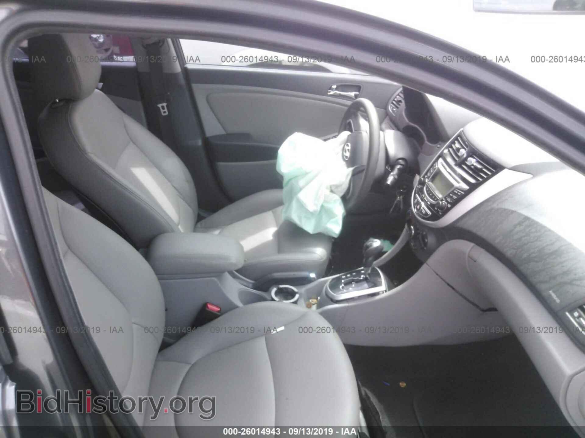 2012 HYUNDAI ACCENT - VIN: KMHCU4AE7CU042175 - Фото 5