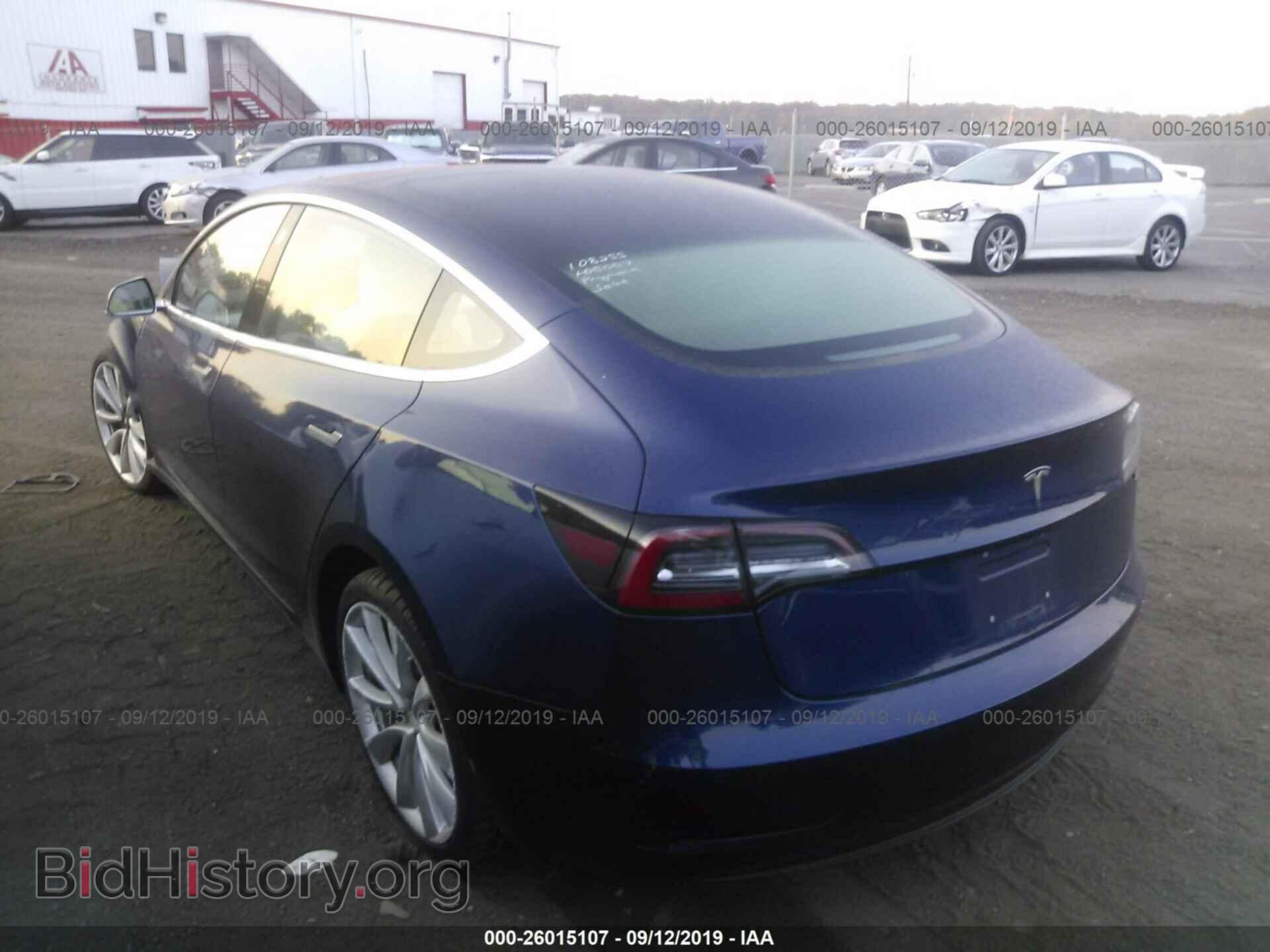 2018 TESLA MODEL 3 - VIN: 5YJ3E1EBXJF080831 - Фото 3