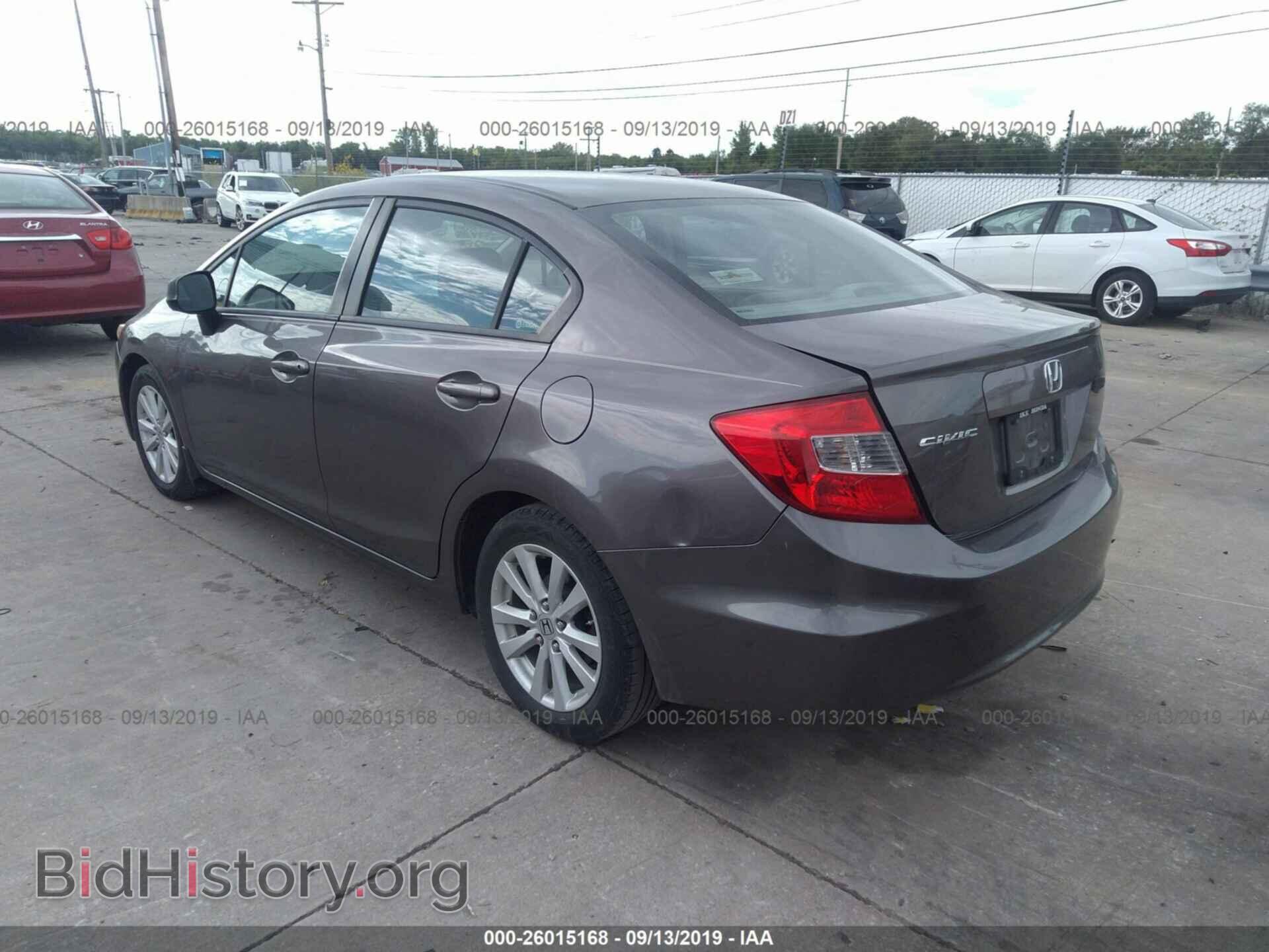 2012 HONDA CIVIC - VIN: 19XFB2F83CE083948 - Фото 3