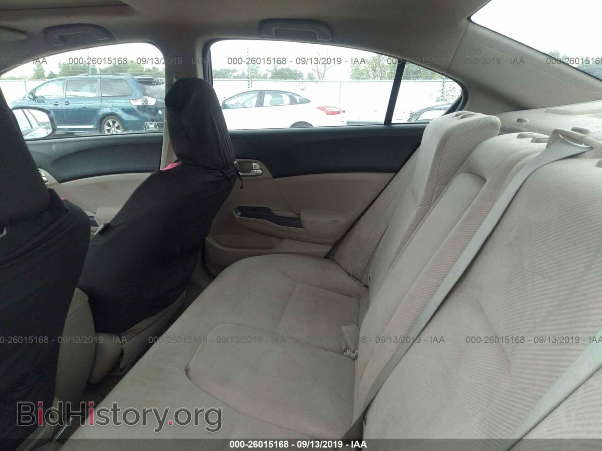 2012 HONDA CIVIC - VIN: 19XFB2F83CE083948 - Фото 8