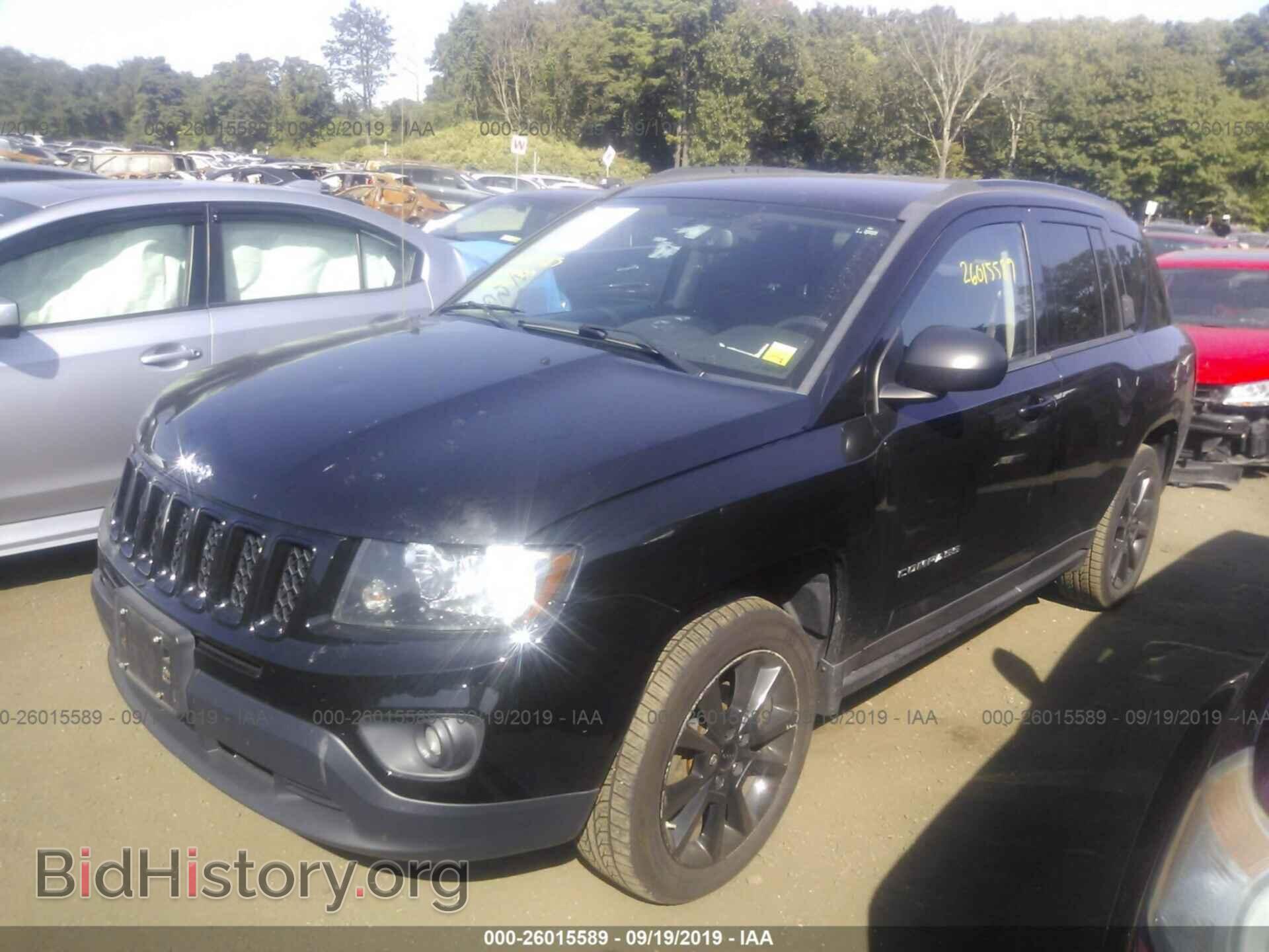 2012 JEEP COMPASS - VIN: 1C4NJDEB9CD686153 - Фото 2