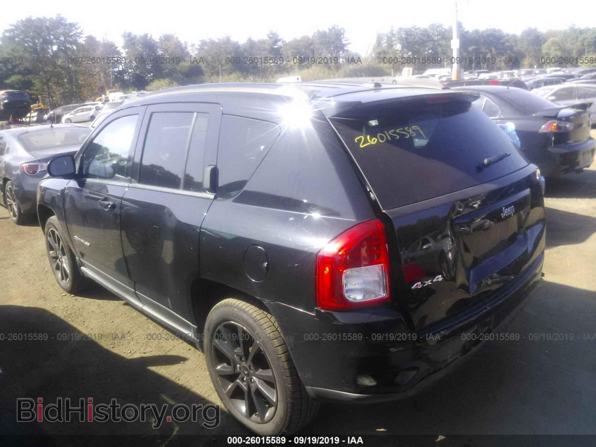 2012 JEEP COMPASS - VIN: 1C4NJDEB9CD686153 - Фото 3