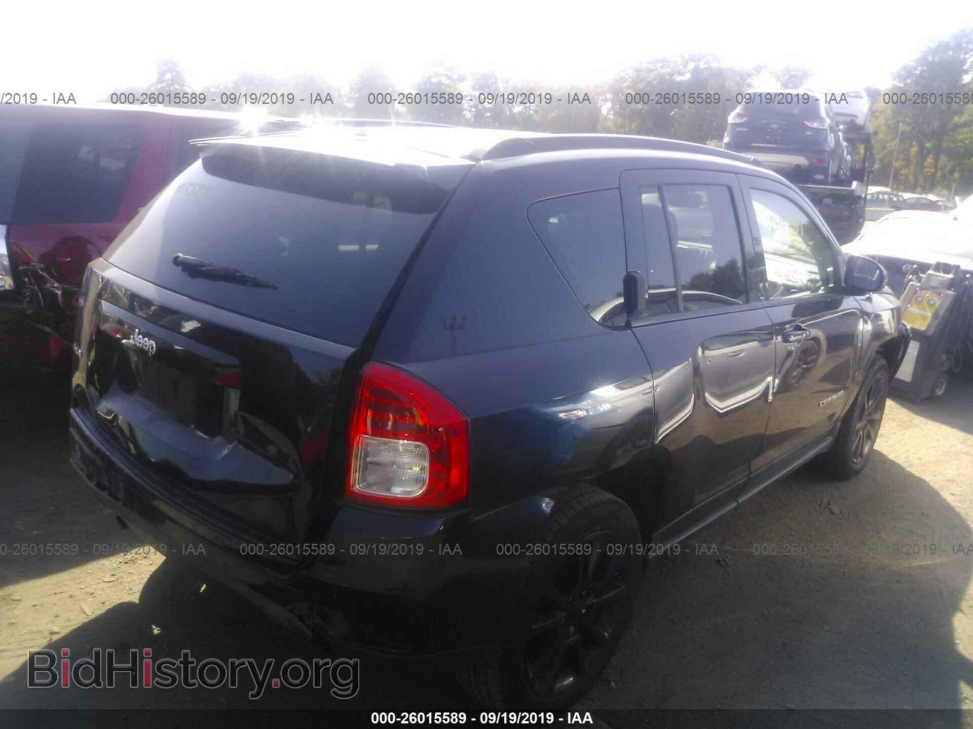 2012 JEEP COMPASS - VIN: 1C4NJDEB9CD686153 - Фото 4