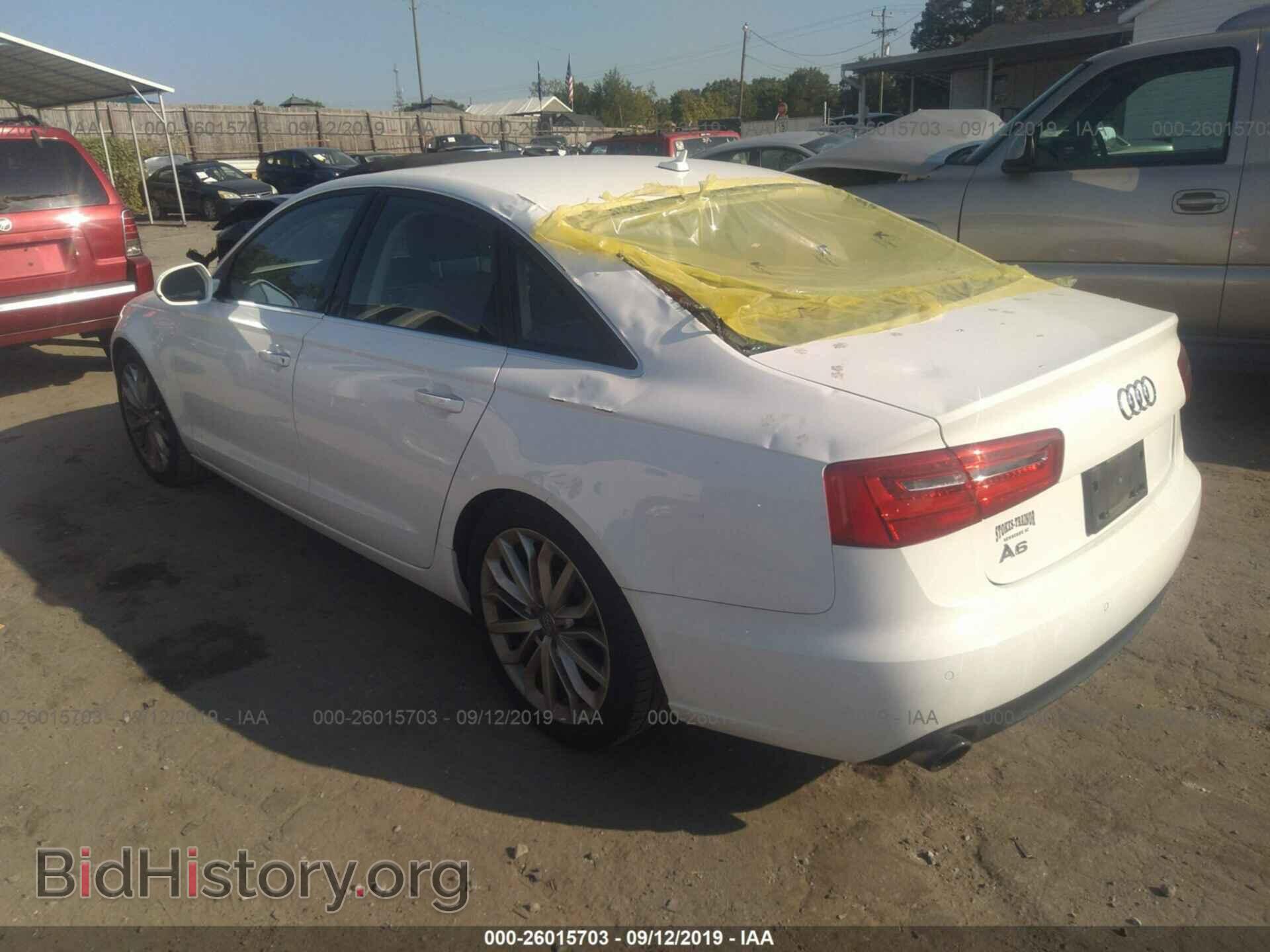 2013 AUDI A6 - VIN: WAUDFAFC7DN038113 - Фото 3