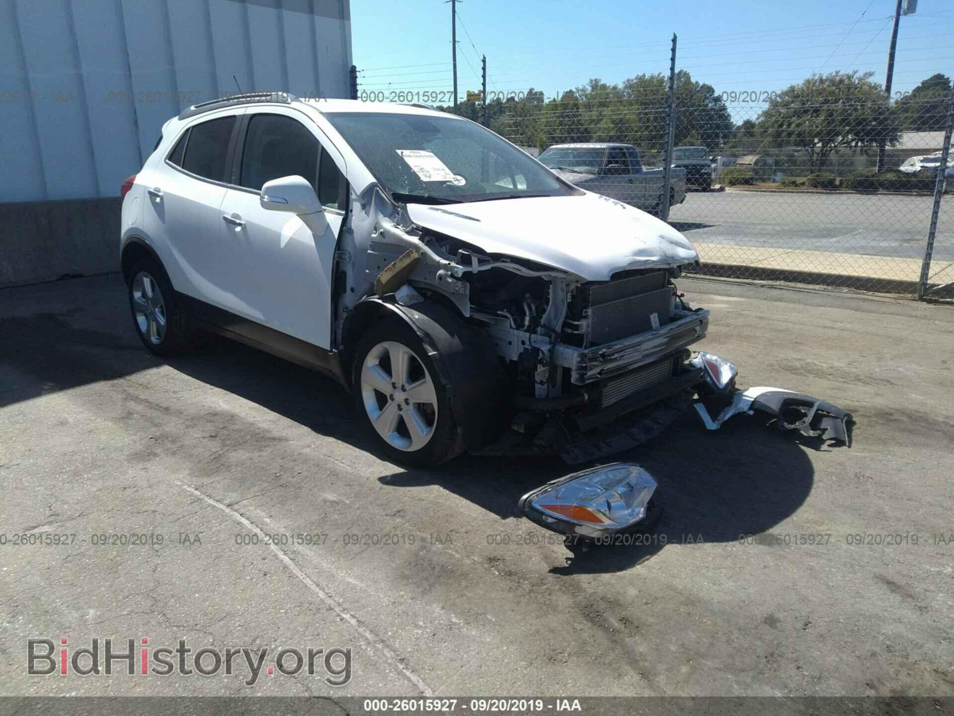 Фотография KL4CJASB1GB551058 - BUICK ENCORE 2016