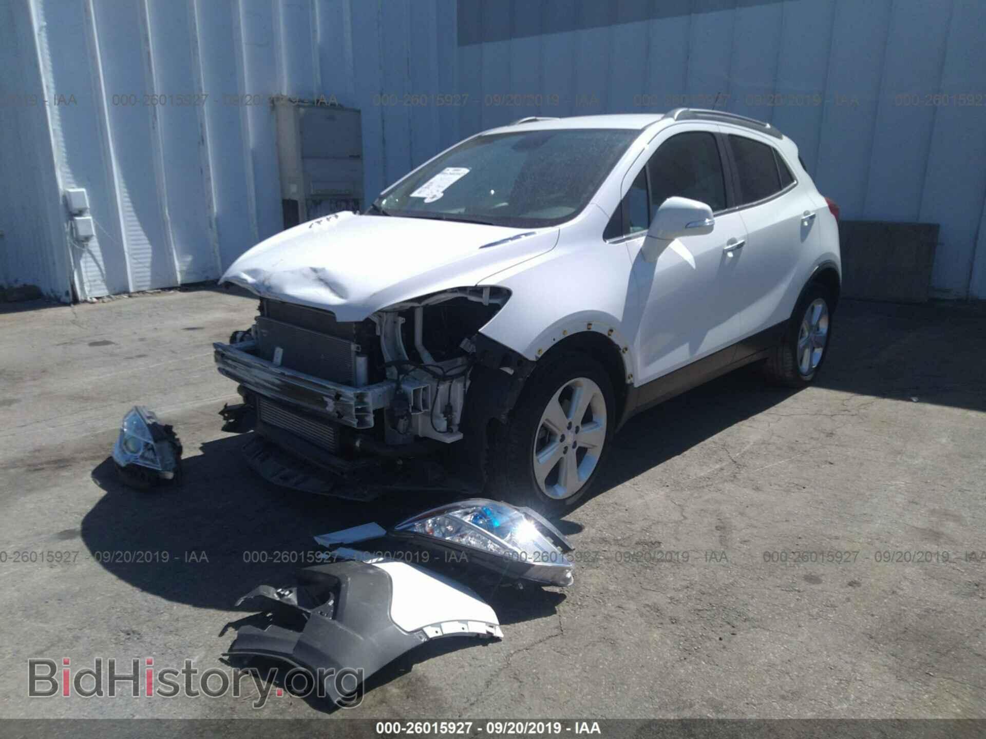 2016 BUICK ENCORE - VIN: KL4CJASB1GB551058 - Фото 2