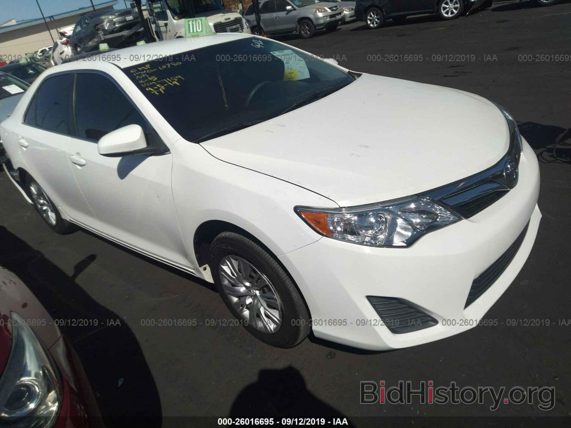 Photo 4T4BF1FK1CR214189 - TOYOTA CAMRY 2012