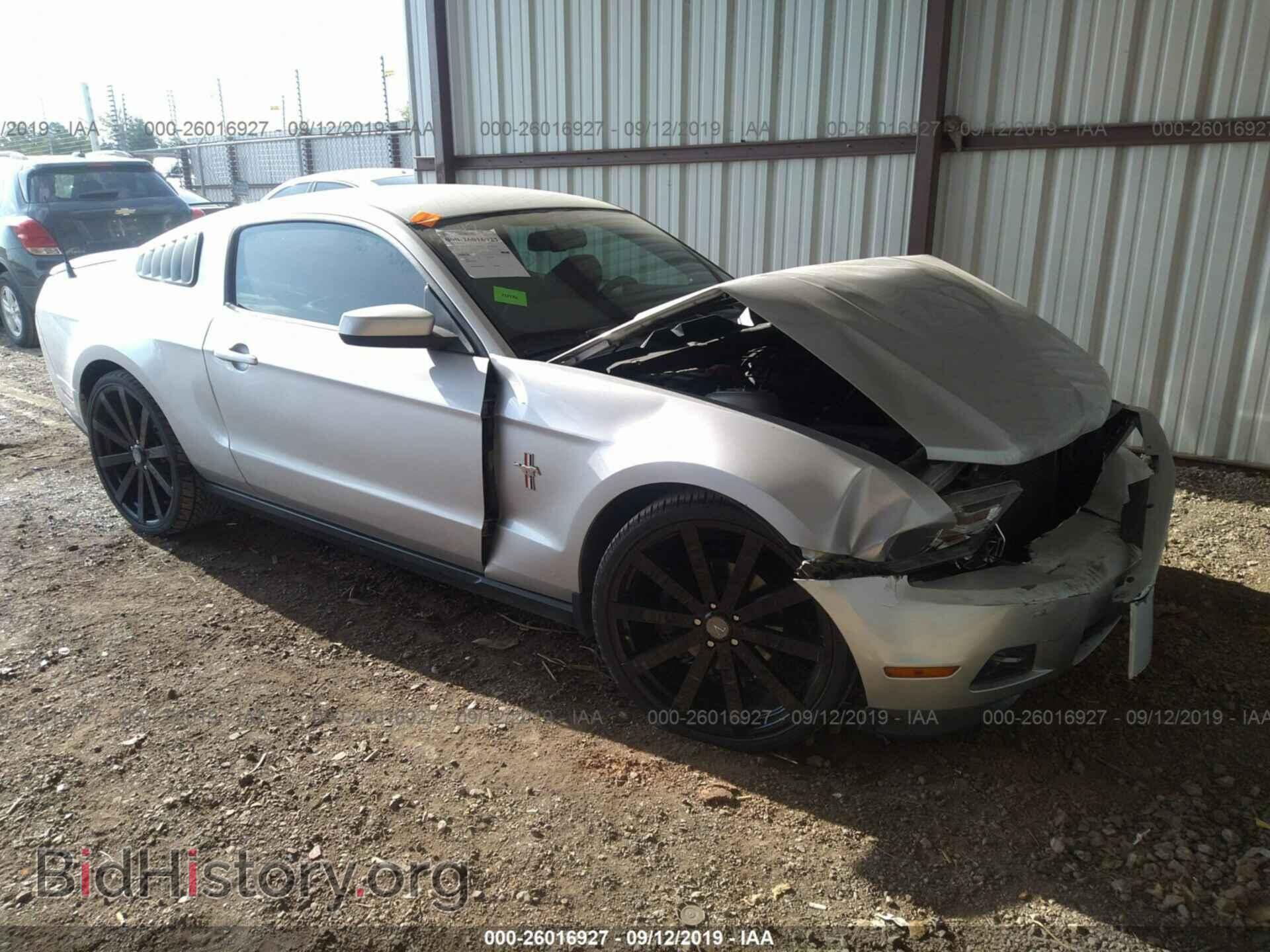 Фотография 1ZVBP8AM4C5263553 - FORD MUSTANG 2012