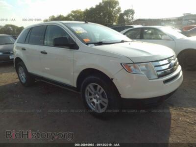 2007 Ford EDGE SE, white — VIN 2FMDK36C17BB55448, IAAI