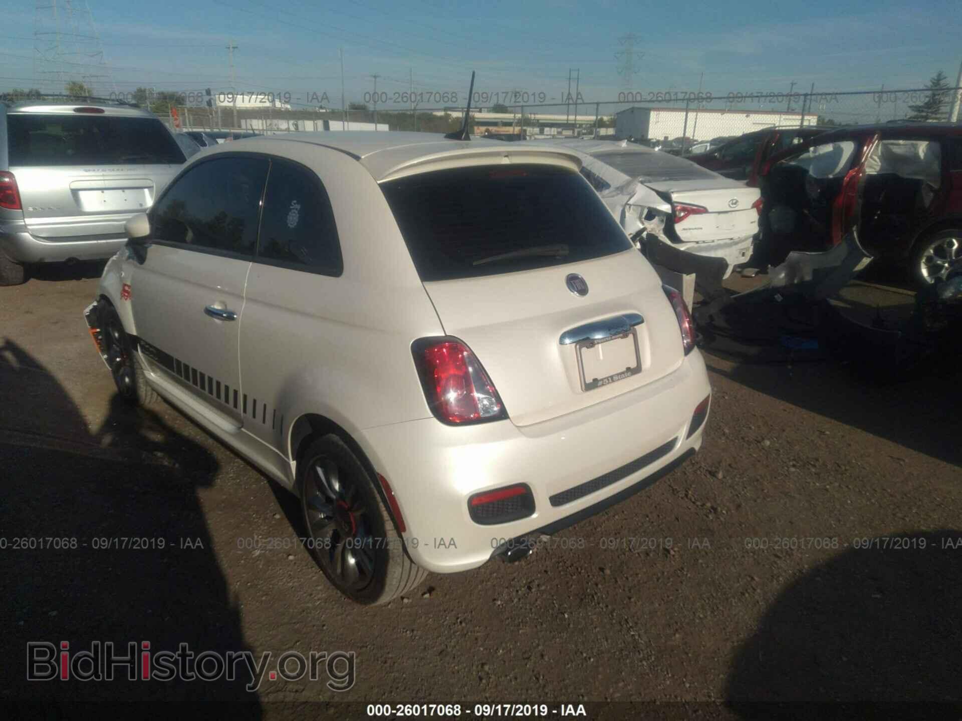 2017 FIAT 500 - VIN: 3C3CFFKR3HT527737 - Photo 3