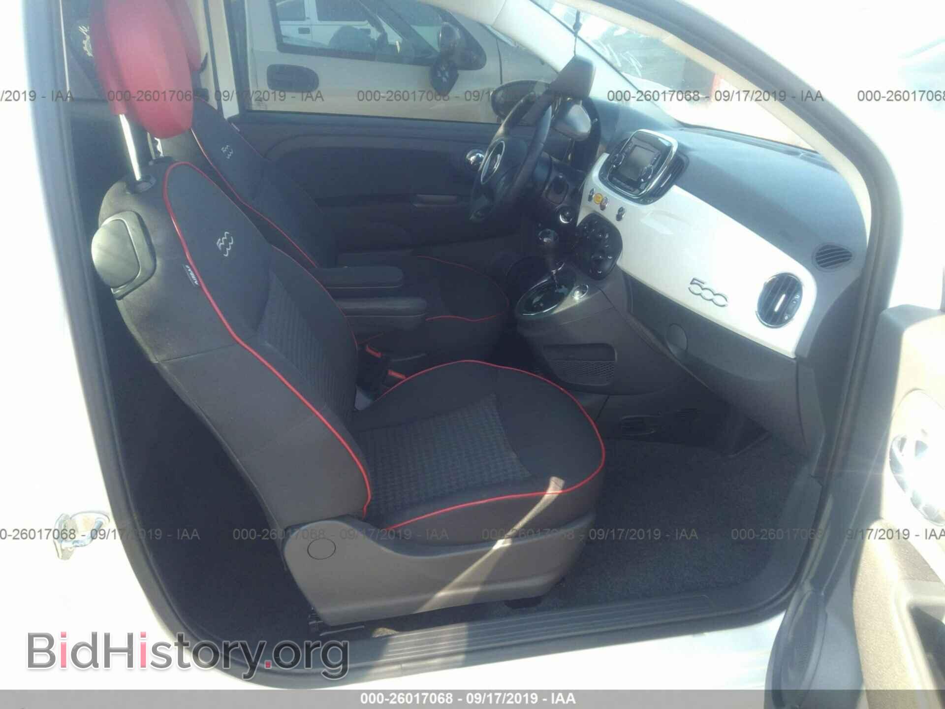 2017 FIAT 500 - VIN: 3C3CFFKR3HT527737 - Photo 5