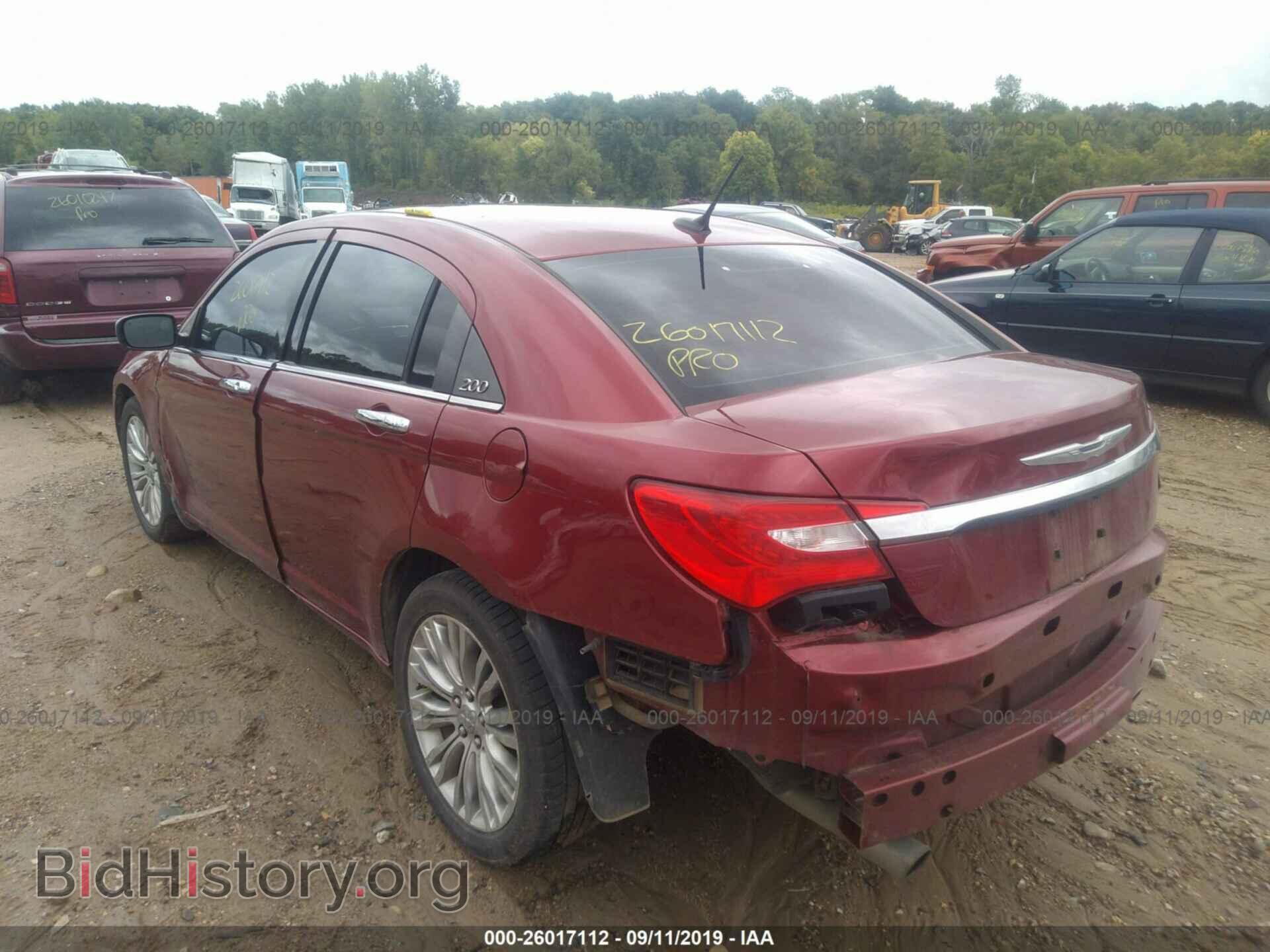 2012 CHRYSLER 200 - VIN: 1C3CCBCG4CN297813 - Фото 3