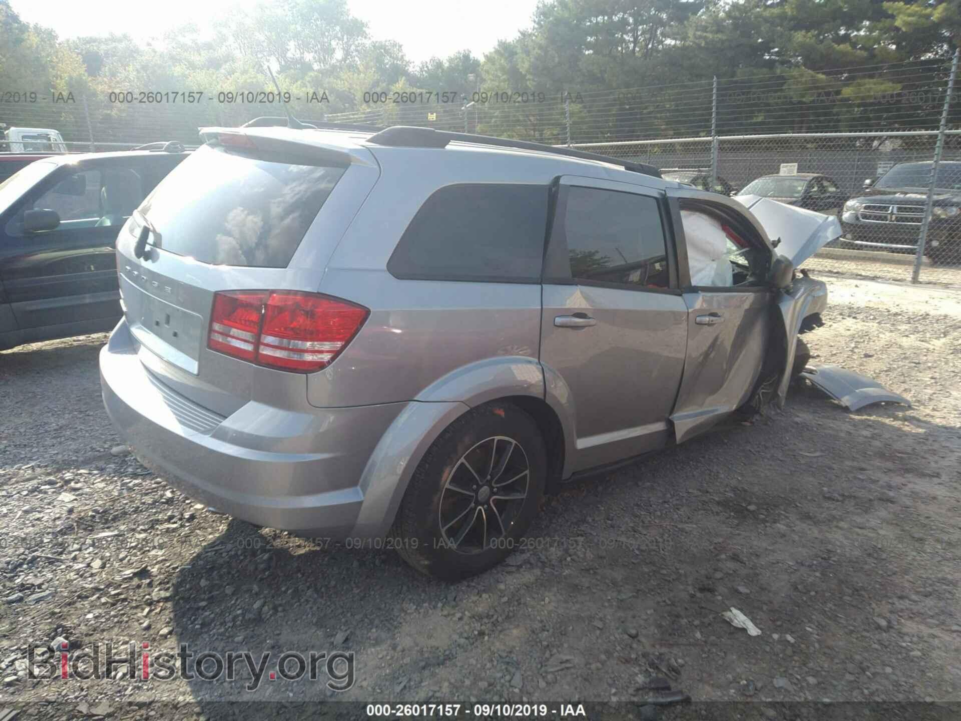 2017 DODGE JOURNEY - VIN: 3C4PDCAB6HT630107 - Фото 4