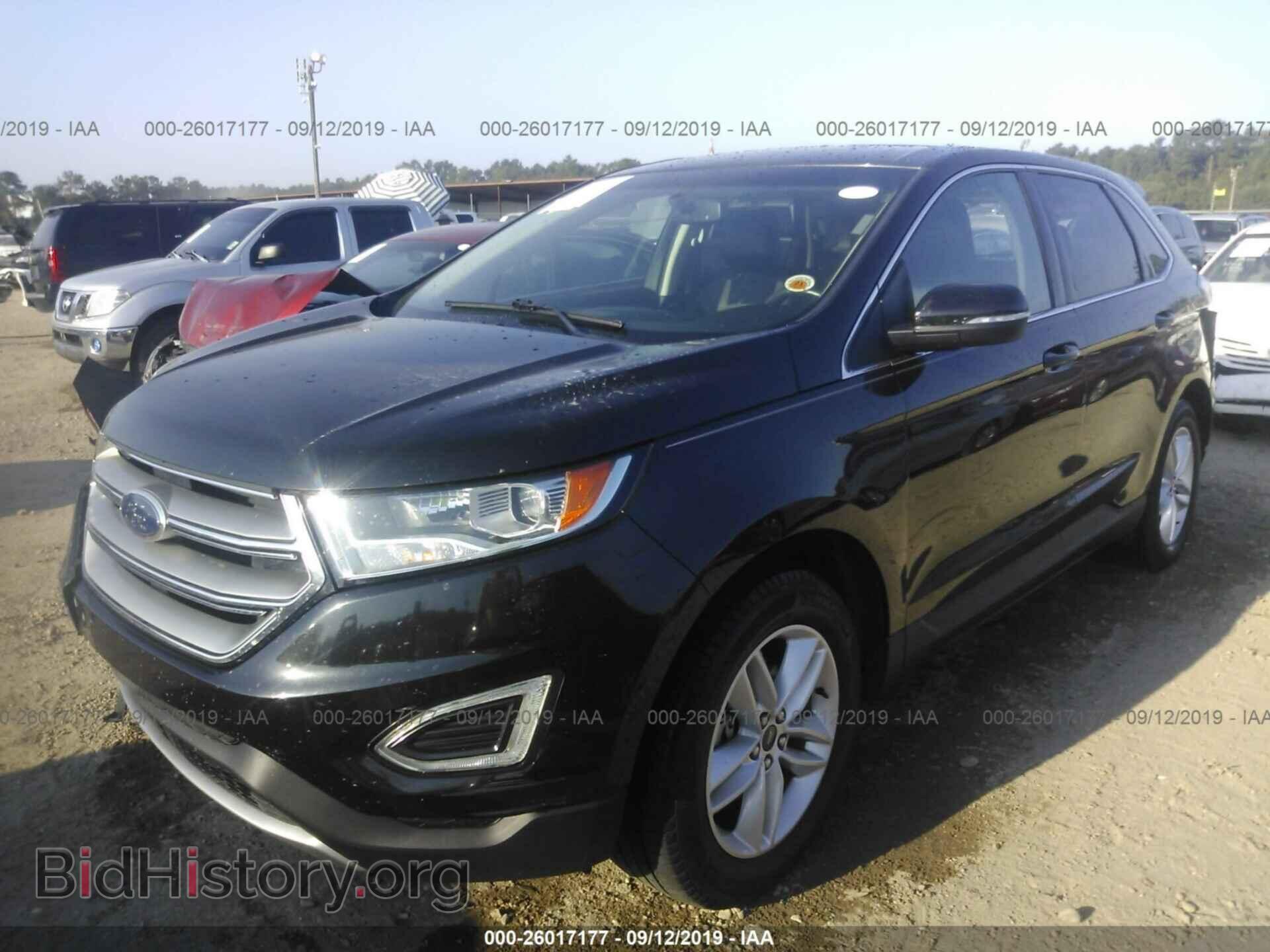2015 FORD EDGE - VIN: 2FMTK3J80FBB26617 - Фото 2