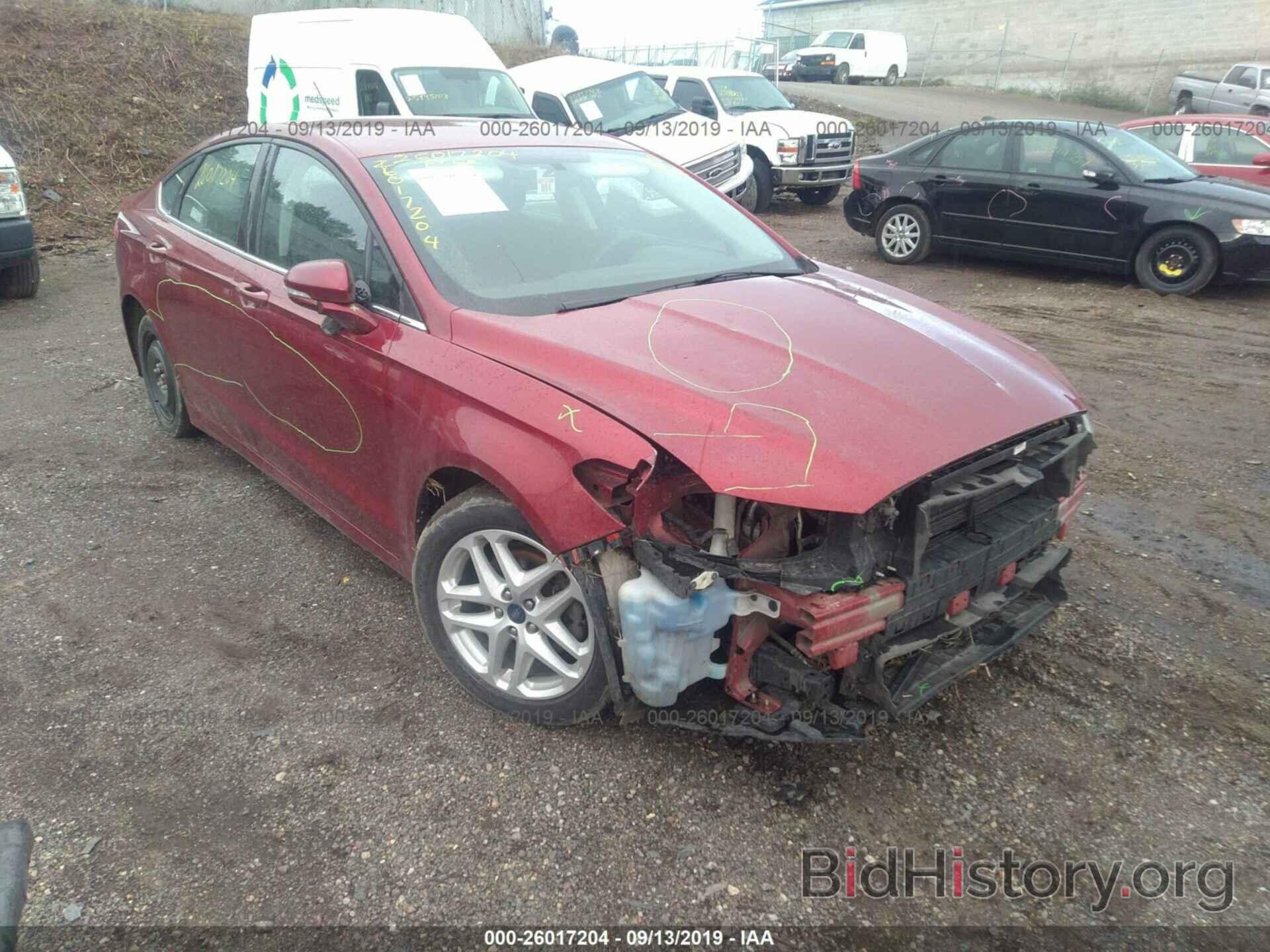 Photo 3FA6P0H71FR127992 - FORD FUSION 2015