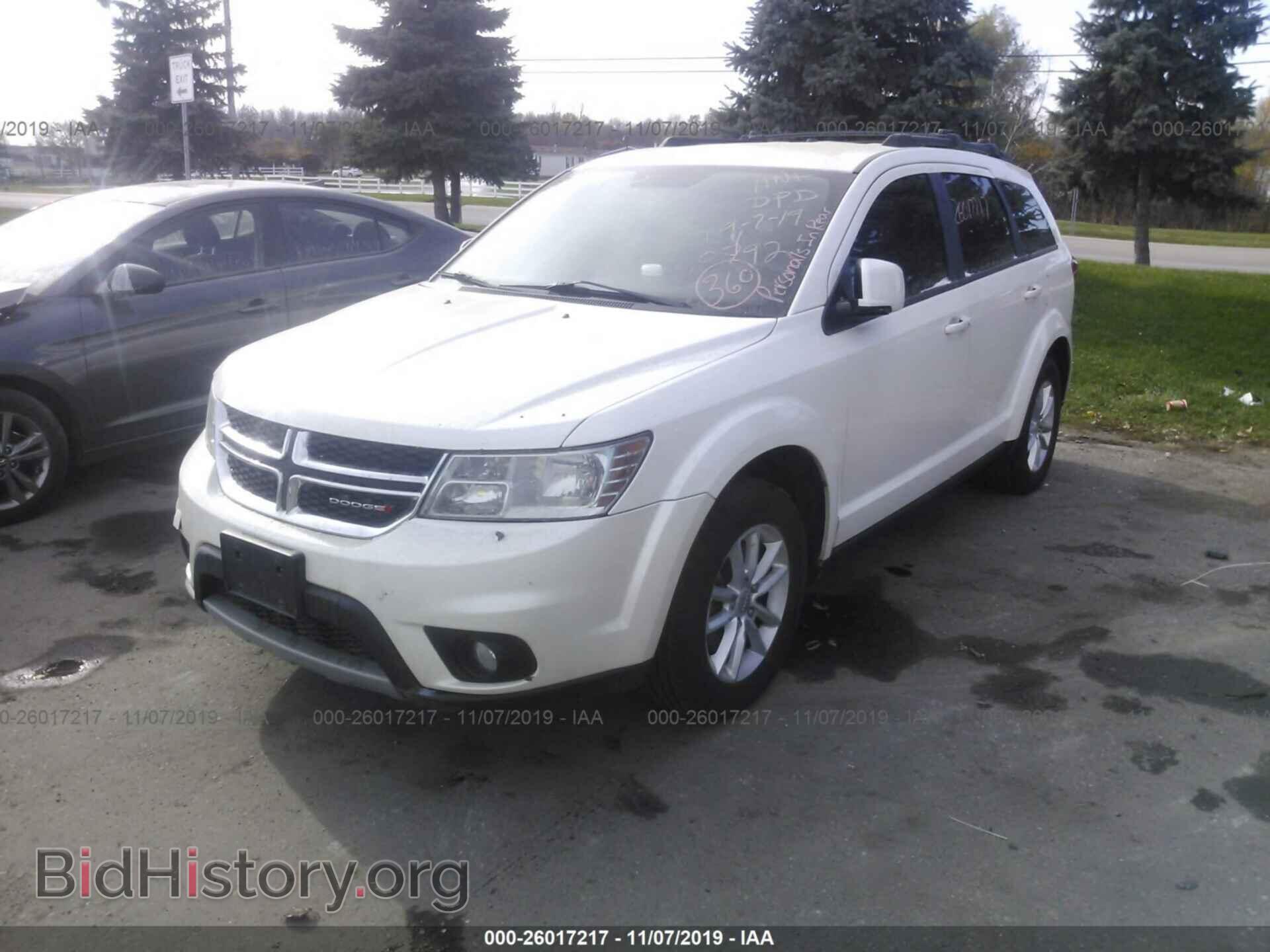 2014 DODGE JOURNEY - VIN: 3C4PDCCG2ET160792 - Фото 2