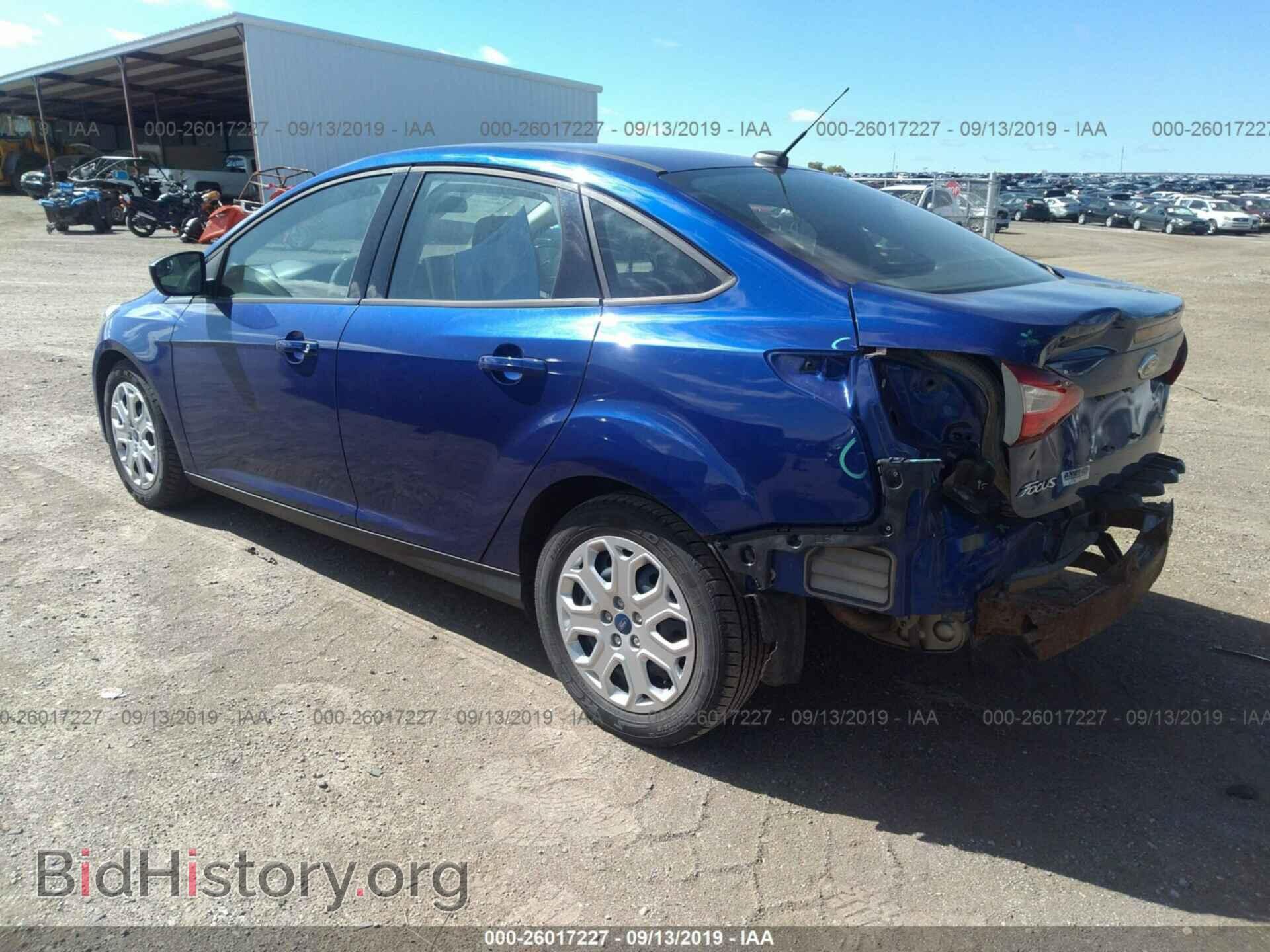 2012 FORD FOCUS - VIN: 1FAHP3F24CL227614 - Фото 3