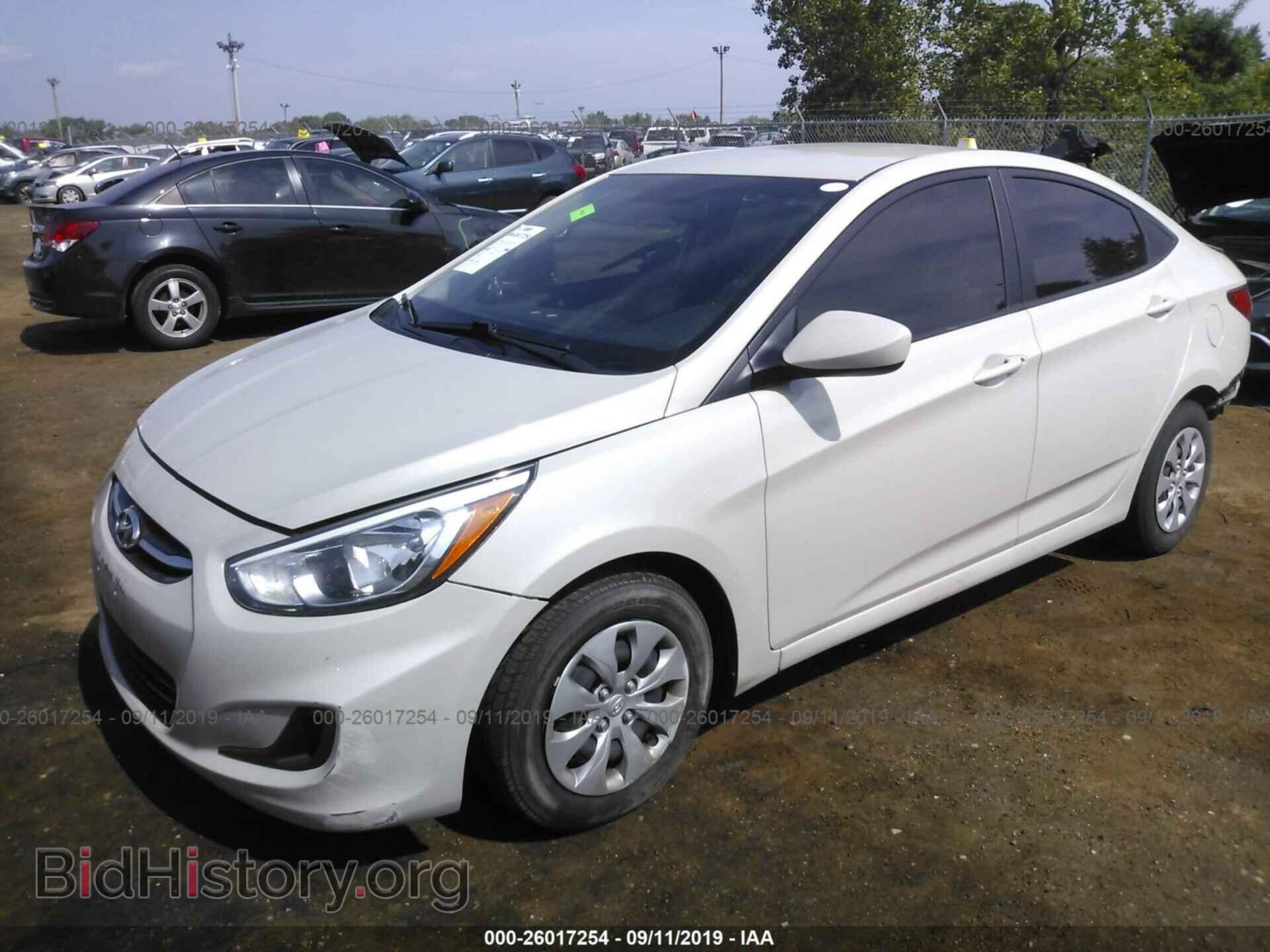 2016 HYUNDAI ACCENT - VIN: KMHCT4AE9GU089989 - Фото 2