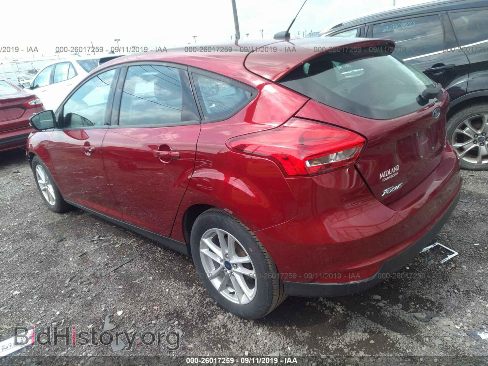 2017 FORD FOCUS - VIN: 1FADP3K2XHL341158 - Фото 3