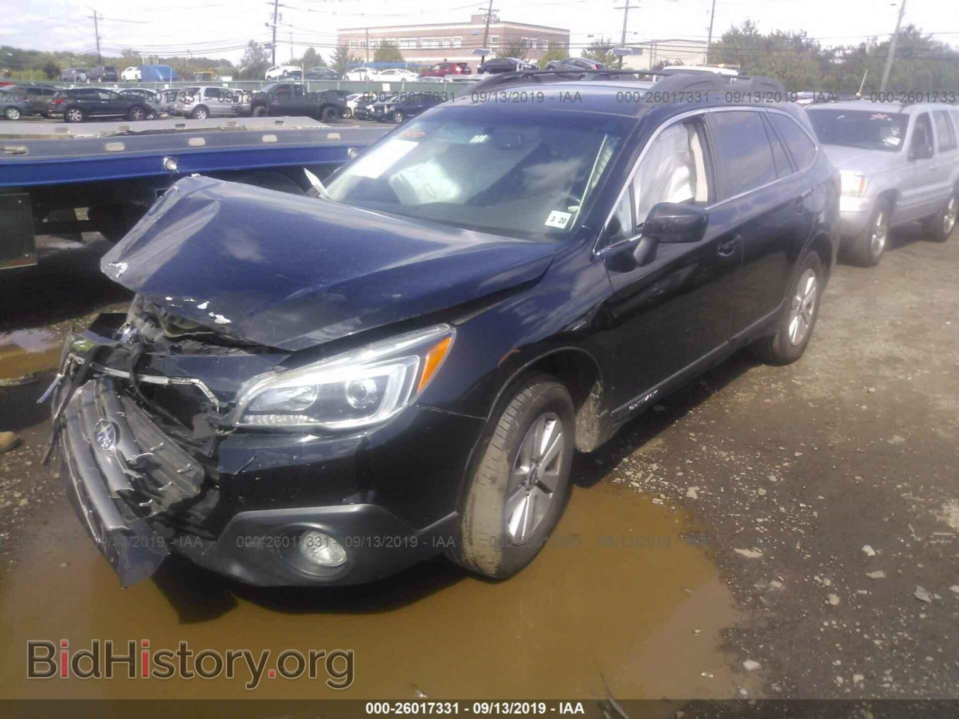 2015 SUBARU OUTBACK - VIN: 4S4BSACC0F3296753 - Фото 2