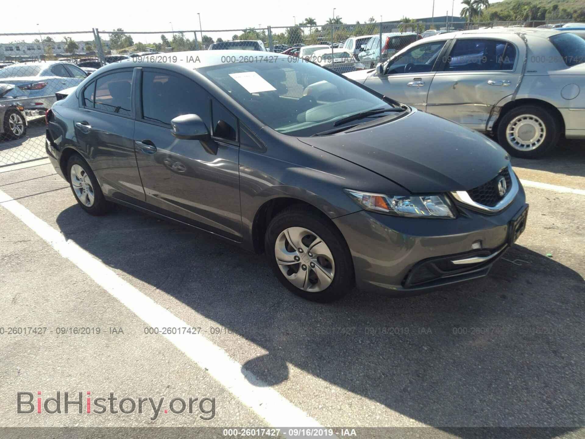 Фотография 2HGFB2F53DH572251 - HONDA CIVIC 2013