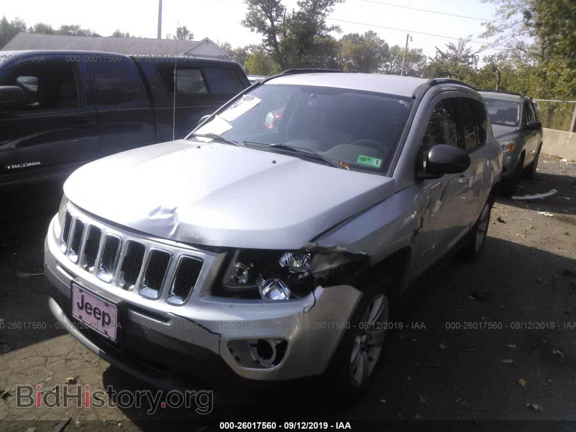 2011 JEEP COMPASS - VIN: 1J4NF1FB5BD257955 - Фото 2