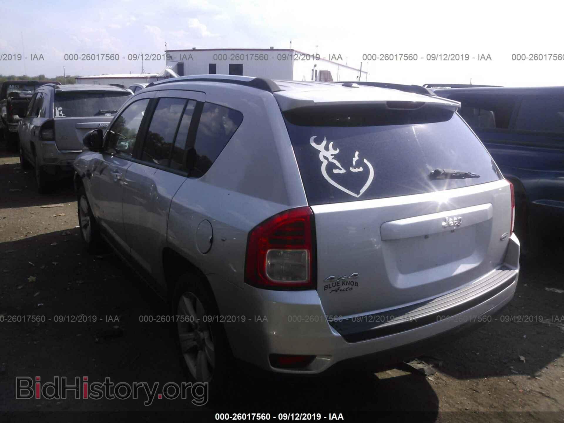 2011 JEEP COMPASS - VIN: 1J4NF1FB5BD257955 - Фото 3