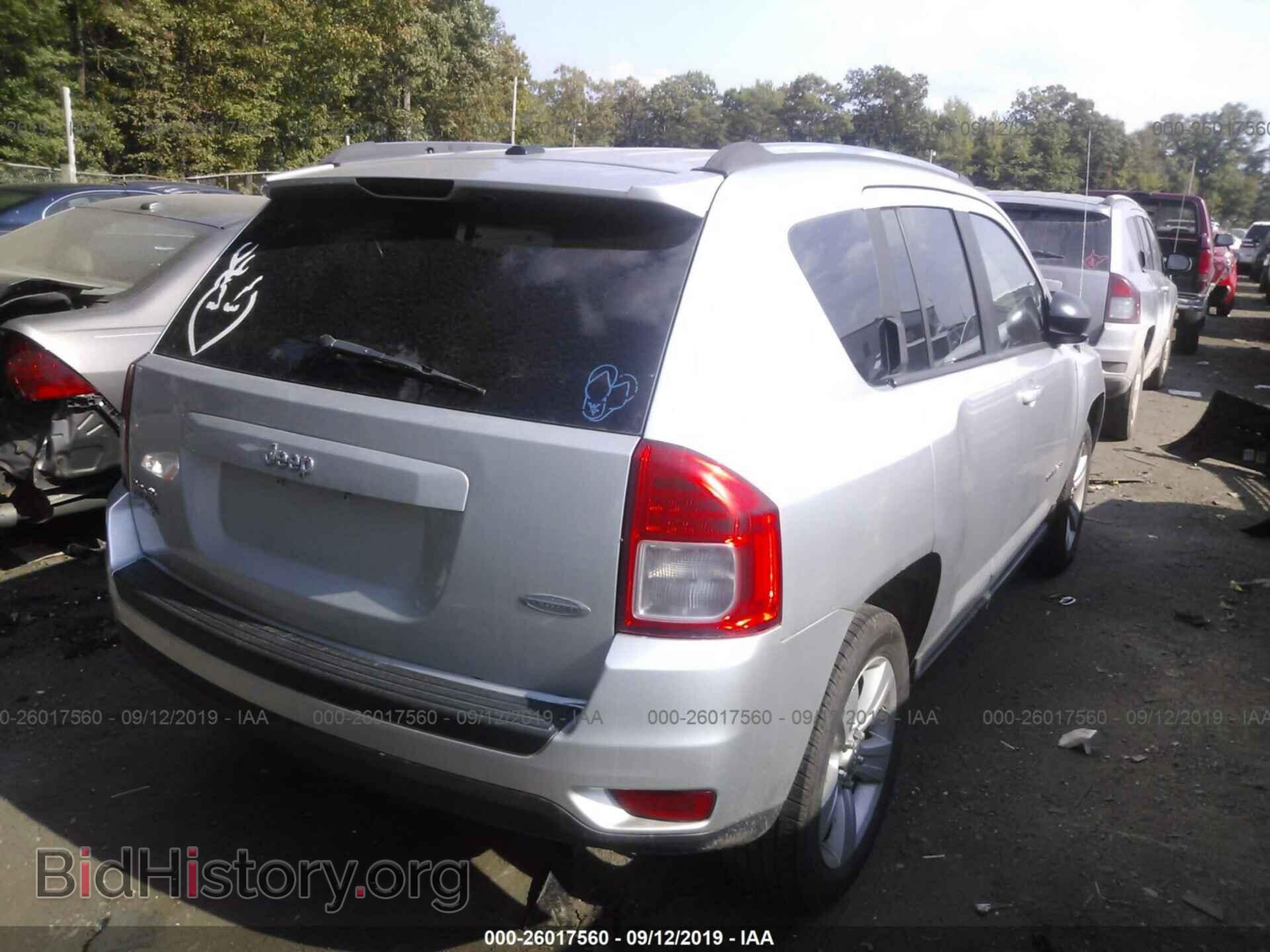 2011 JEEP COMPASS - VIN: 1J4NF1FB5BD257955 - Фото 4